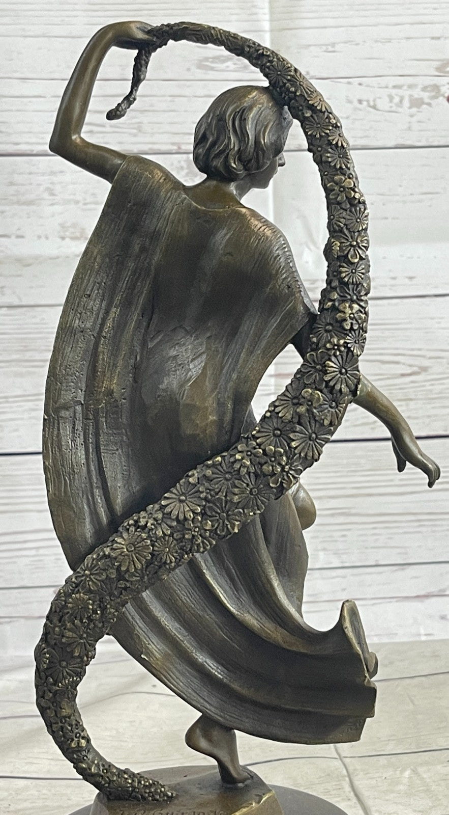 Art Deco Style by Guirande Flapper Dancer Hot Cast Detailed Bronze Figurine Sale