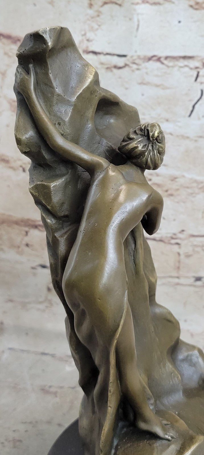 Aphrodite ~ Goddess of Love Beauty (Venus) Beautiful Genuine Bronze Statue 10"