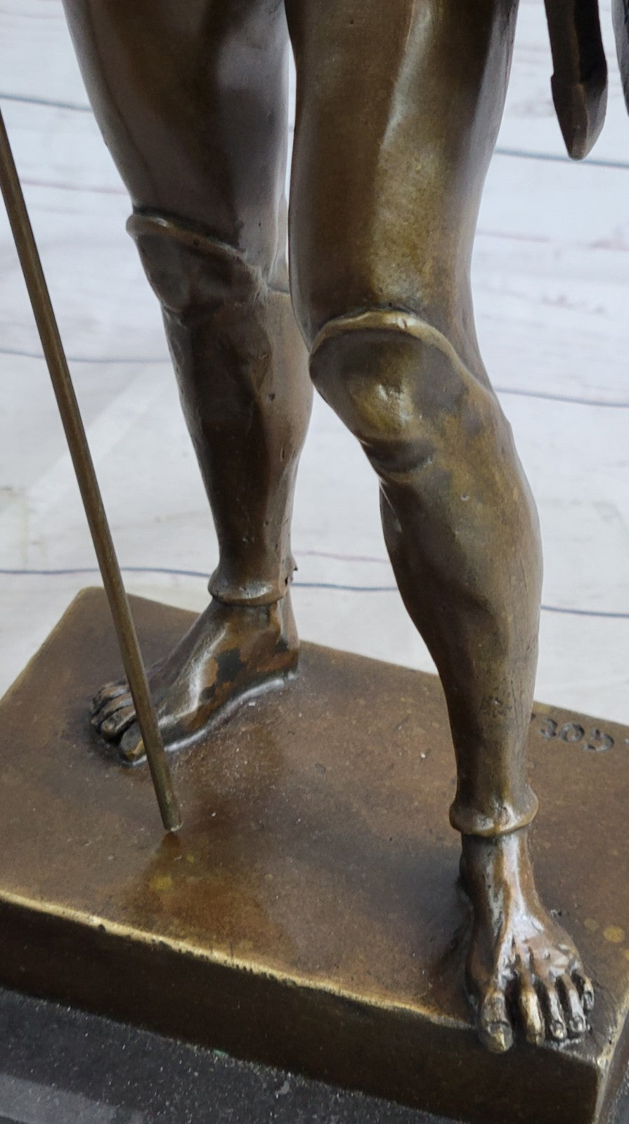 Bronze Casting Greek Myth Hero Achilles Statue Warrior Hot Casting Figurine