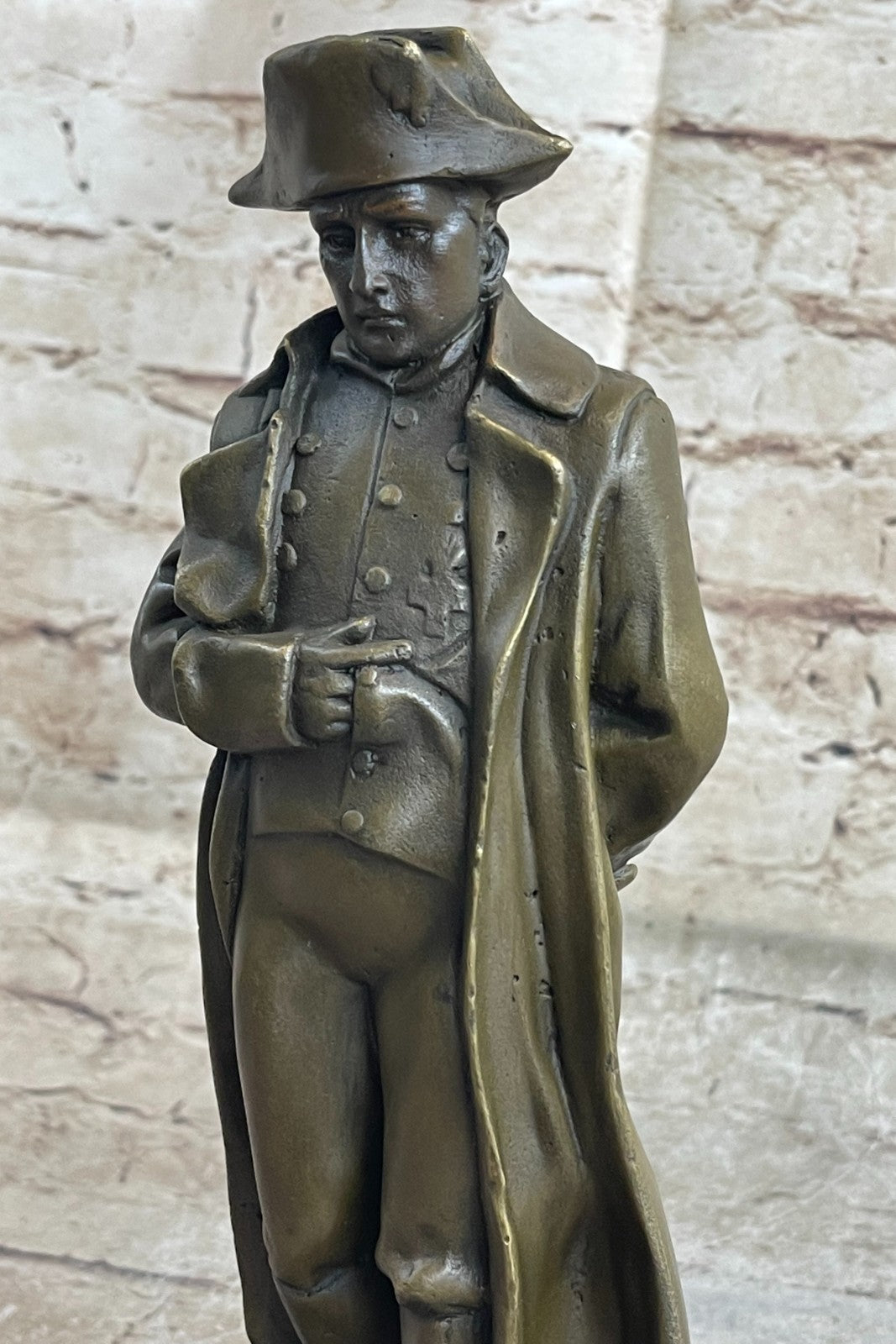 Handcrafted bronze sculpture military Soldier French Napoleon Bonaparte Sale