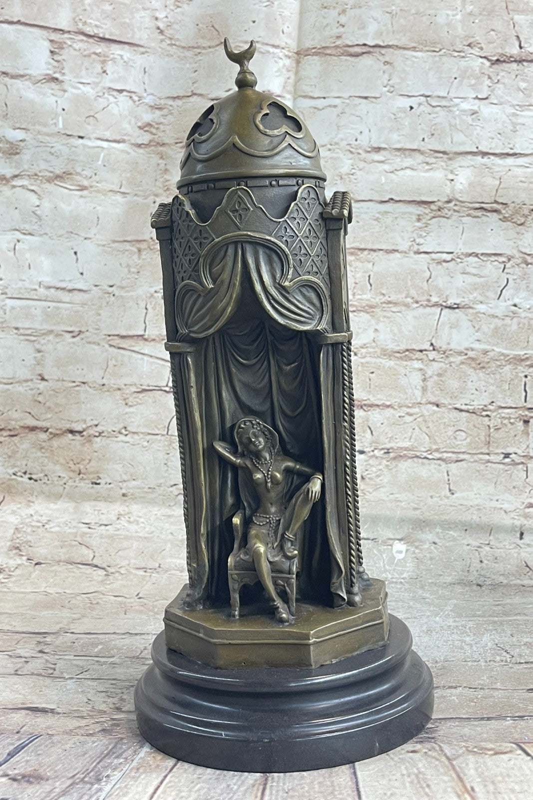 Art Deco Museum Quality by Bergman Bronze Sculpture Highly Detailed Statue Nude