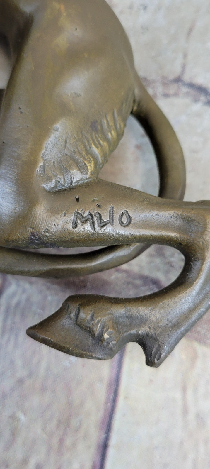 Male Satyr Vienna Figurine Handcrafted Bronze Art Sculpture Statue Figure Art