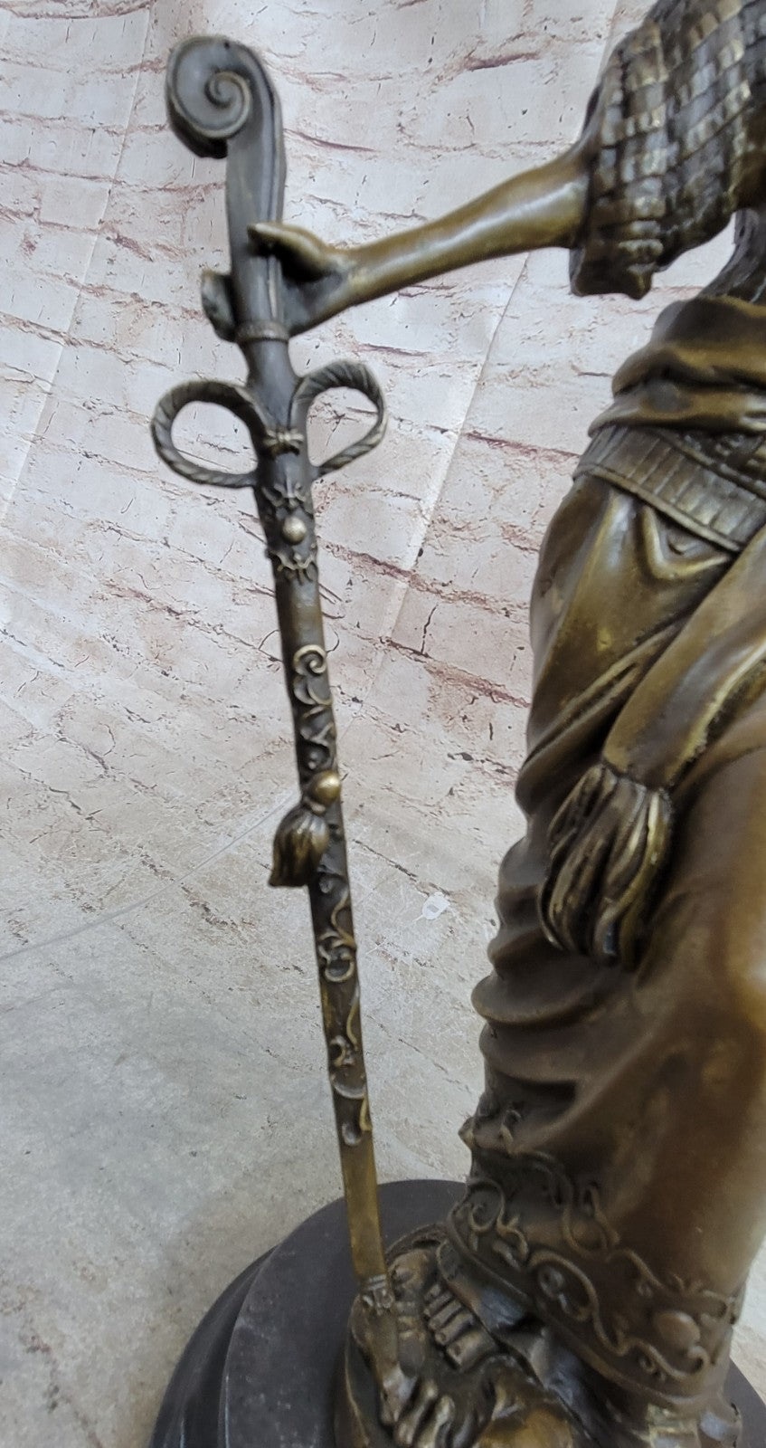 Collectible Hand Crafted Islamic Princess Hot Cast Bronze Sculpture Figurine Art
