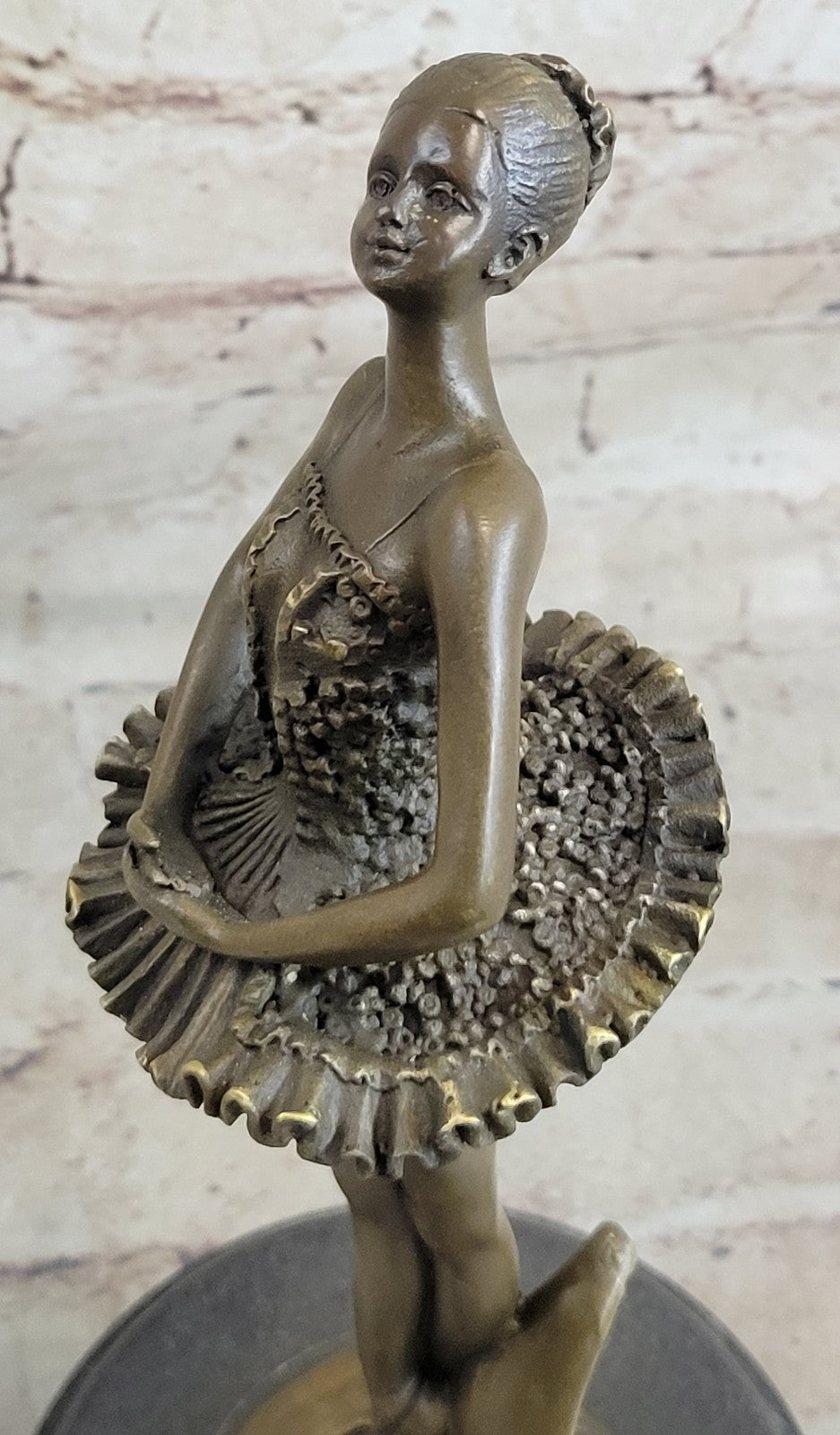 Cast Bronze Sculpture Ballerina Ballet Dancer Figurine Statue Hand Made Statue