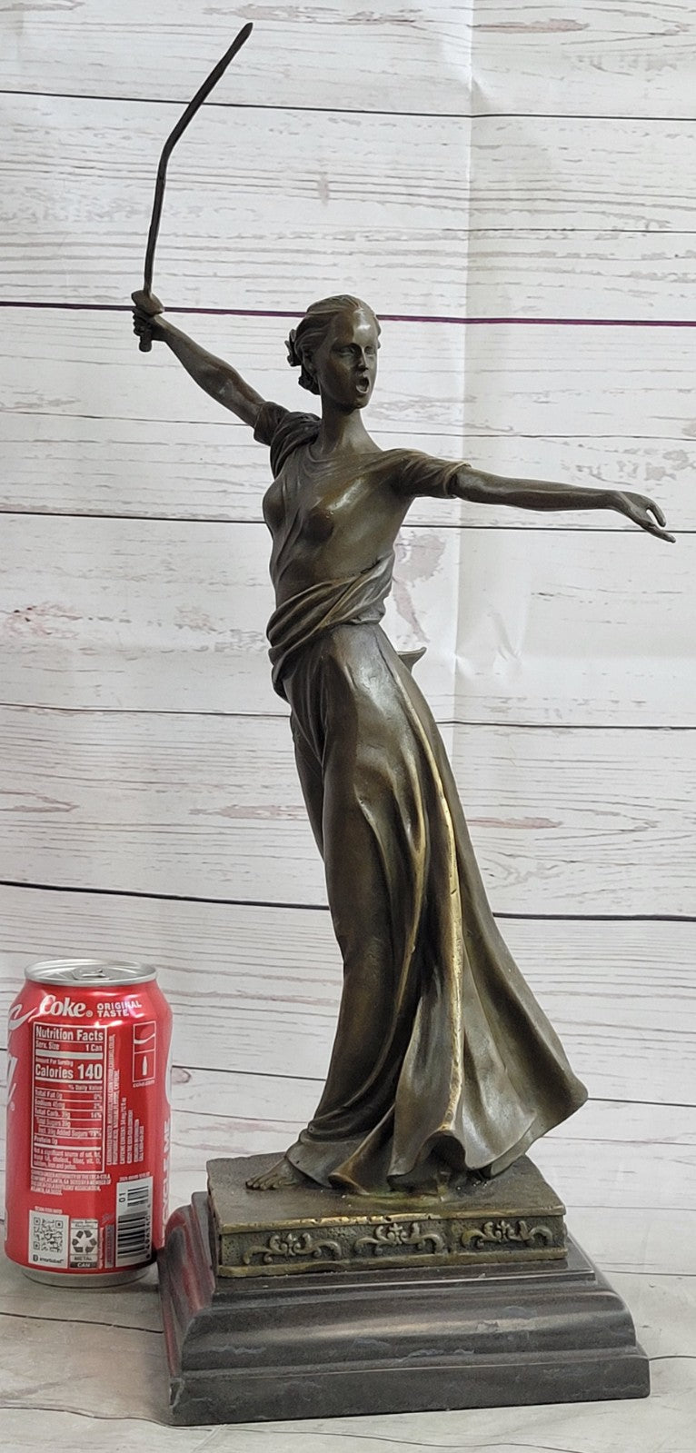 Athena Sensual Woman Grecian Goddess Classical Bronze Marble Statue Artwork Gift
