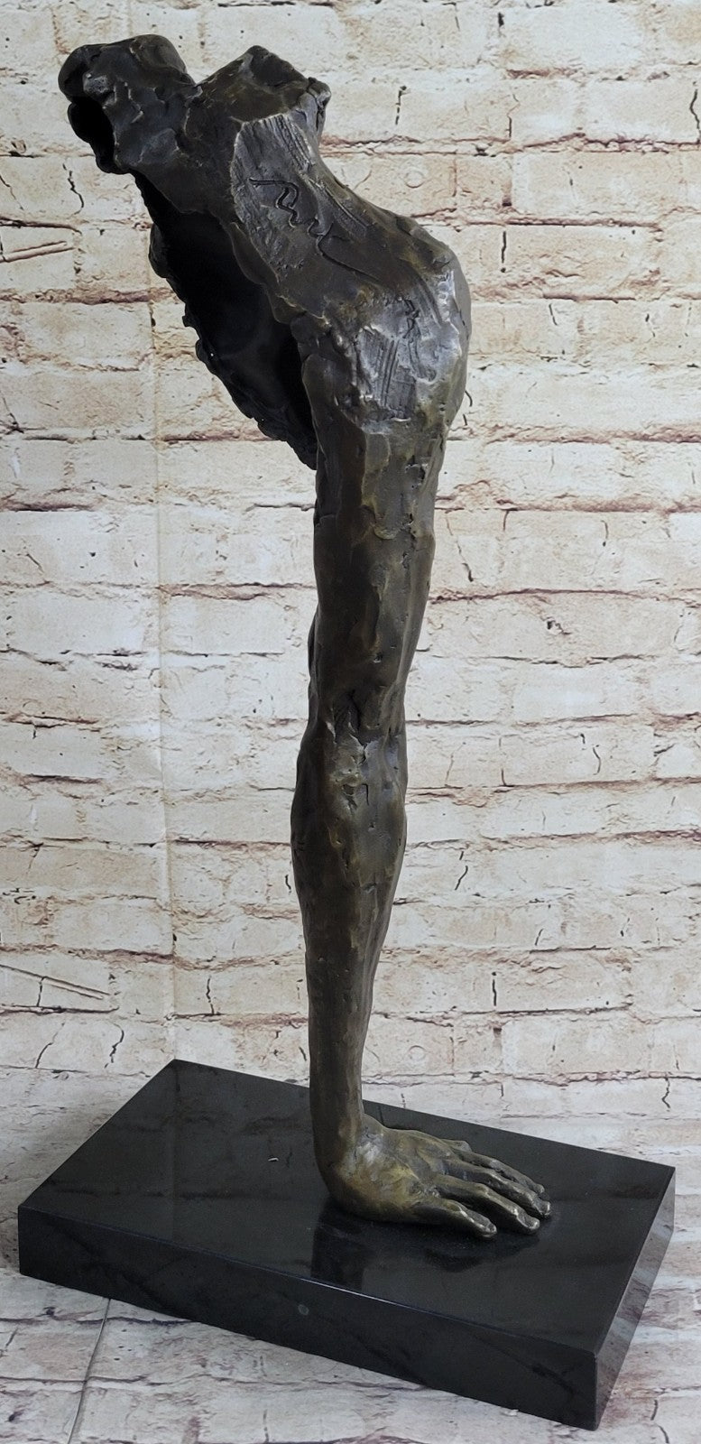 Modern Abstract Bronze Sculpture Female Woman Nude Hot Cast Extra Large Figurine