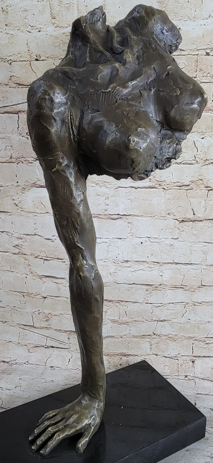 Modern Abstract Bronze Sculpture Female Woman Nude Hot Cast Extra Large Figurine