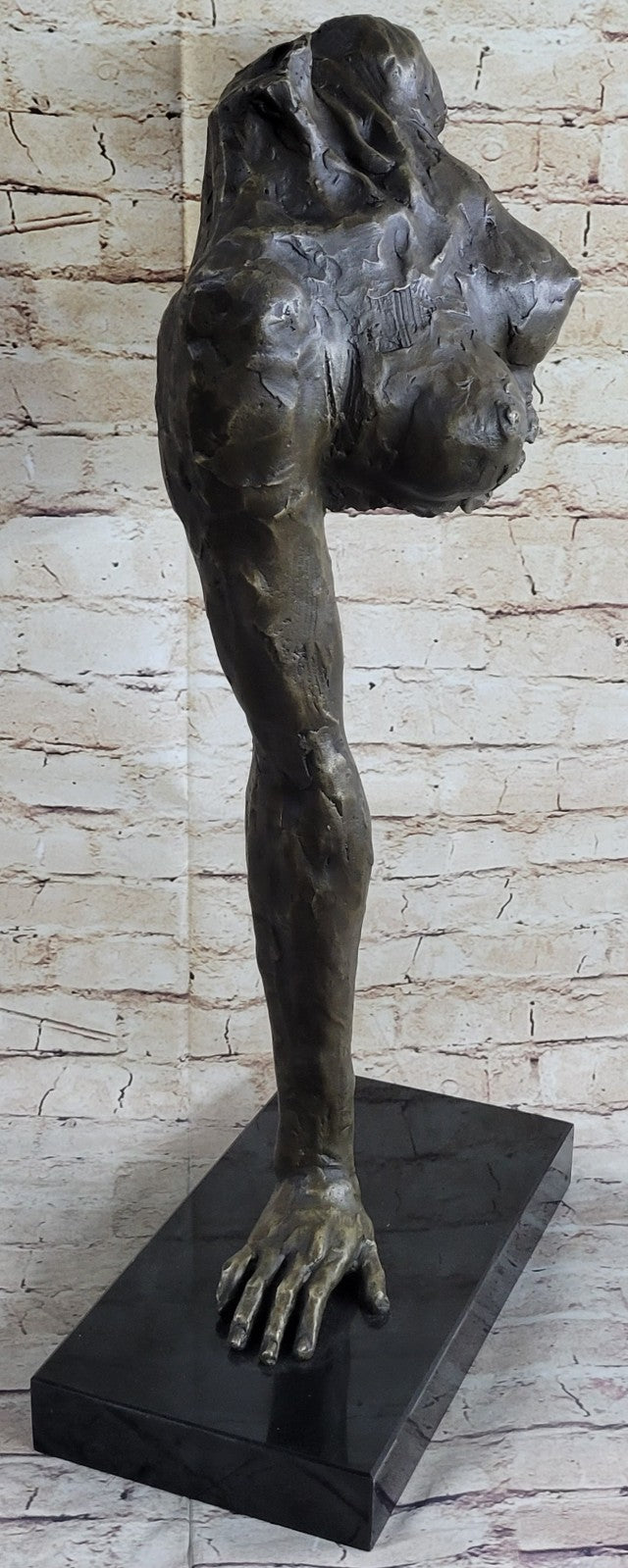 Modern Abstract Bronze Sculpture Female Woman Nude Hot Cast Extra Large Figurine