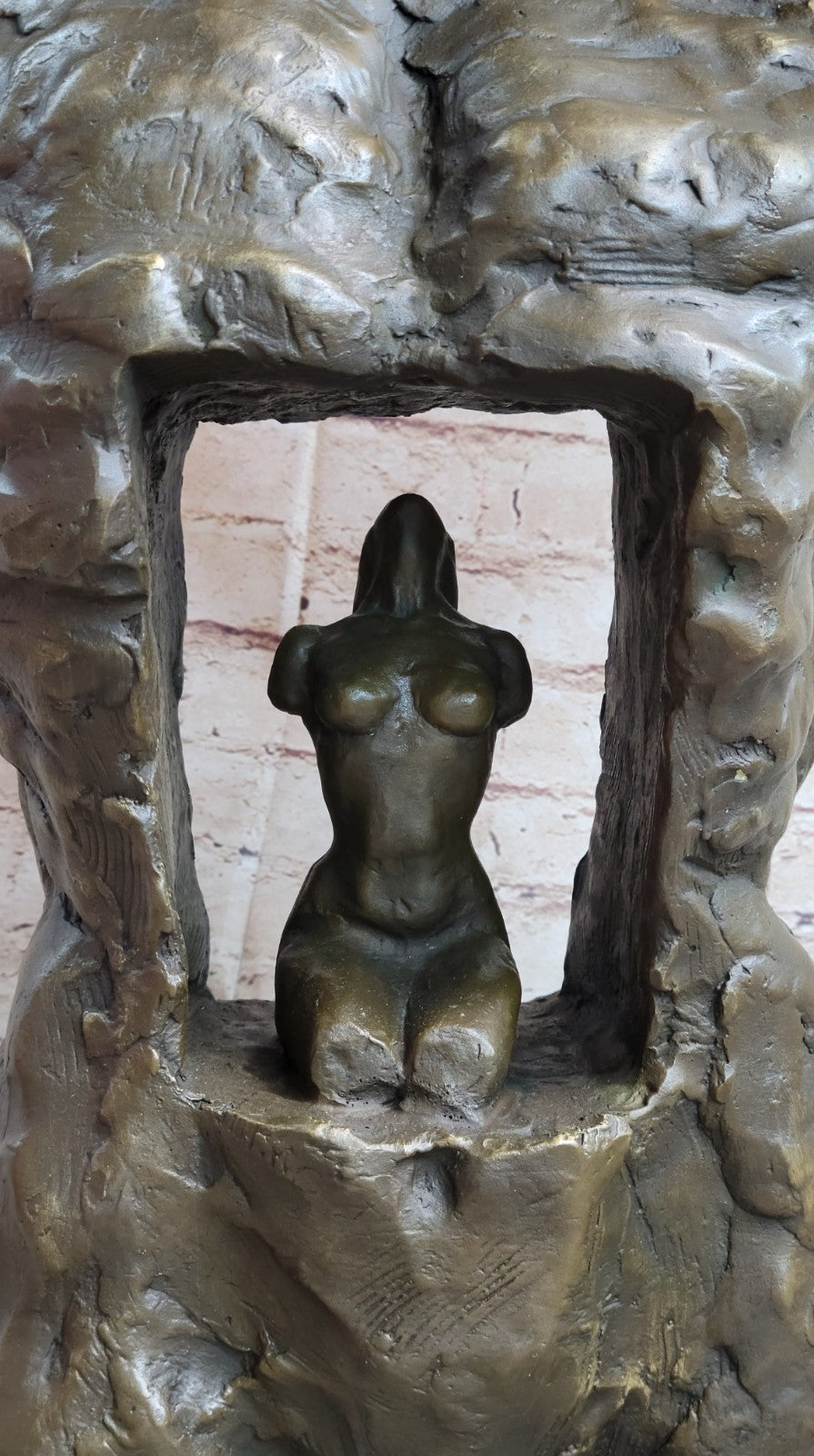 Abstract Creation of Life by American Mario Artist Nick Bronze Sculpture Decor