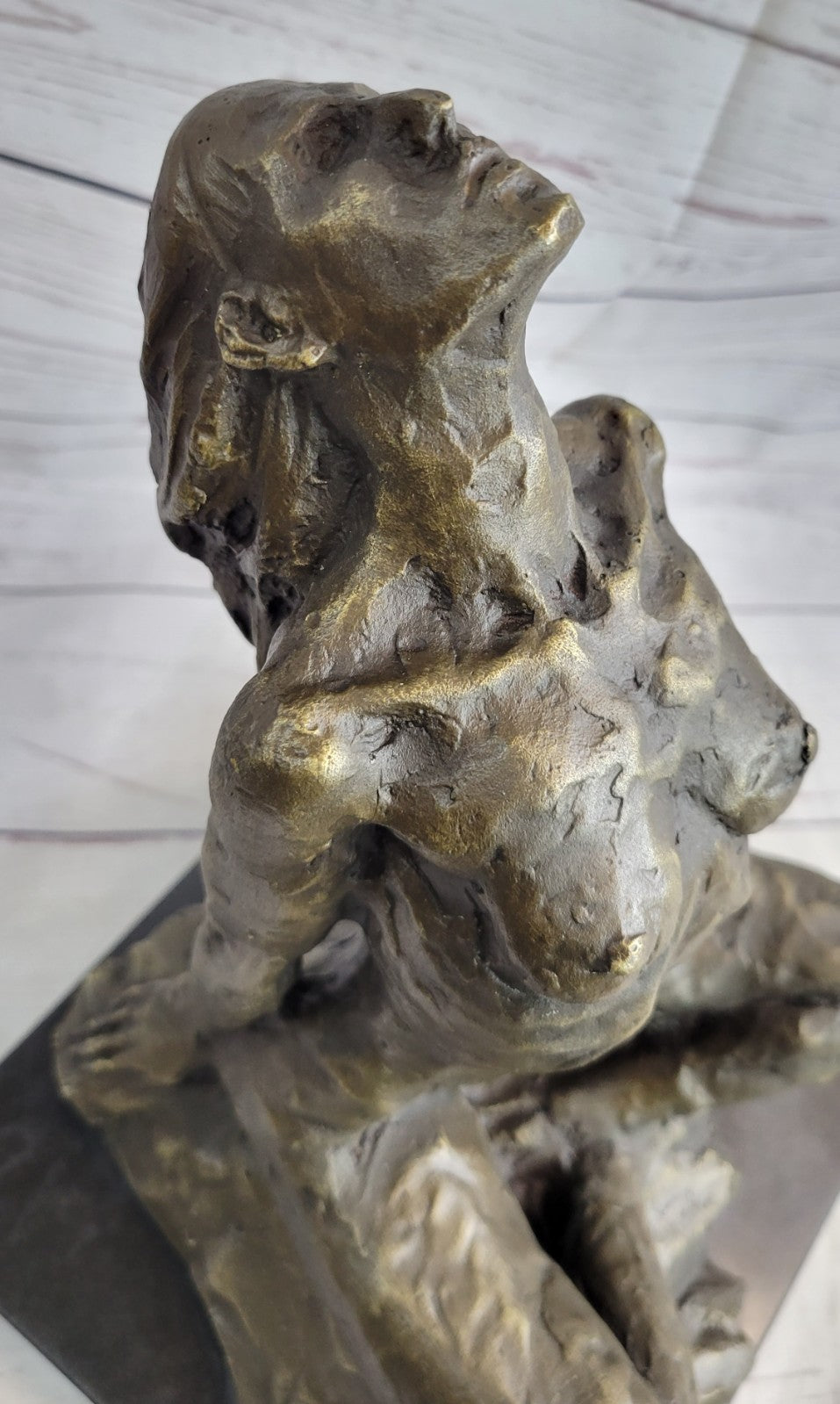 Handcrafted bronze sculpture SALE Abstract Vitaleh Aldo Original Signed Large