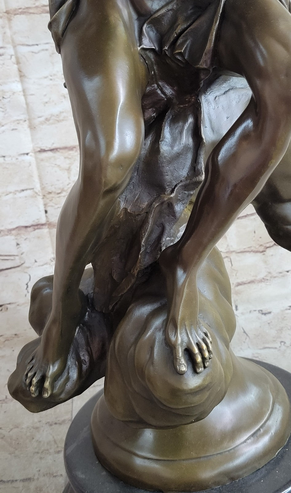 Custom Artwork GRIM REAPER Large Massive Figurine Sculpture -Genuine Bronze Art