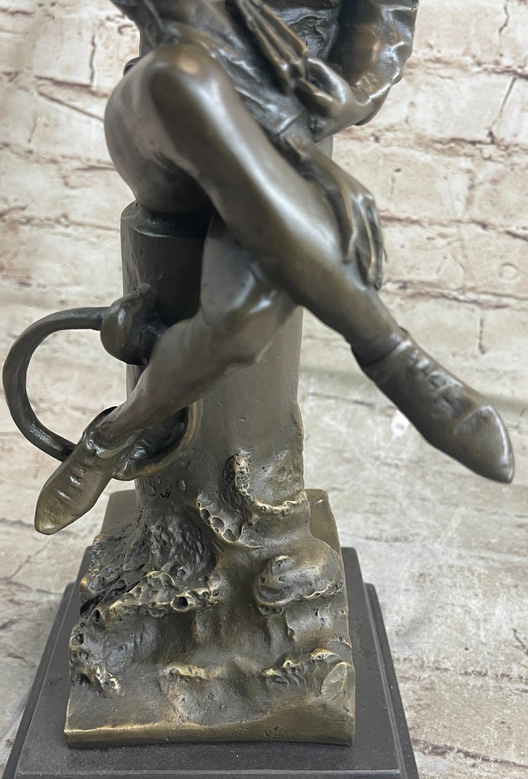 Bronze Boy Reading Book Book End Hot Cast Sculpture Figurine Figure Statue