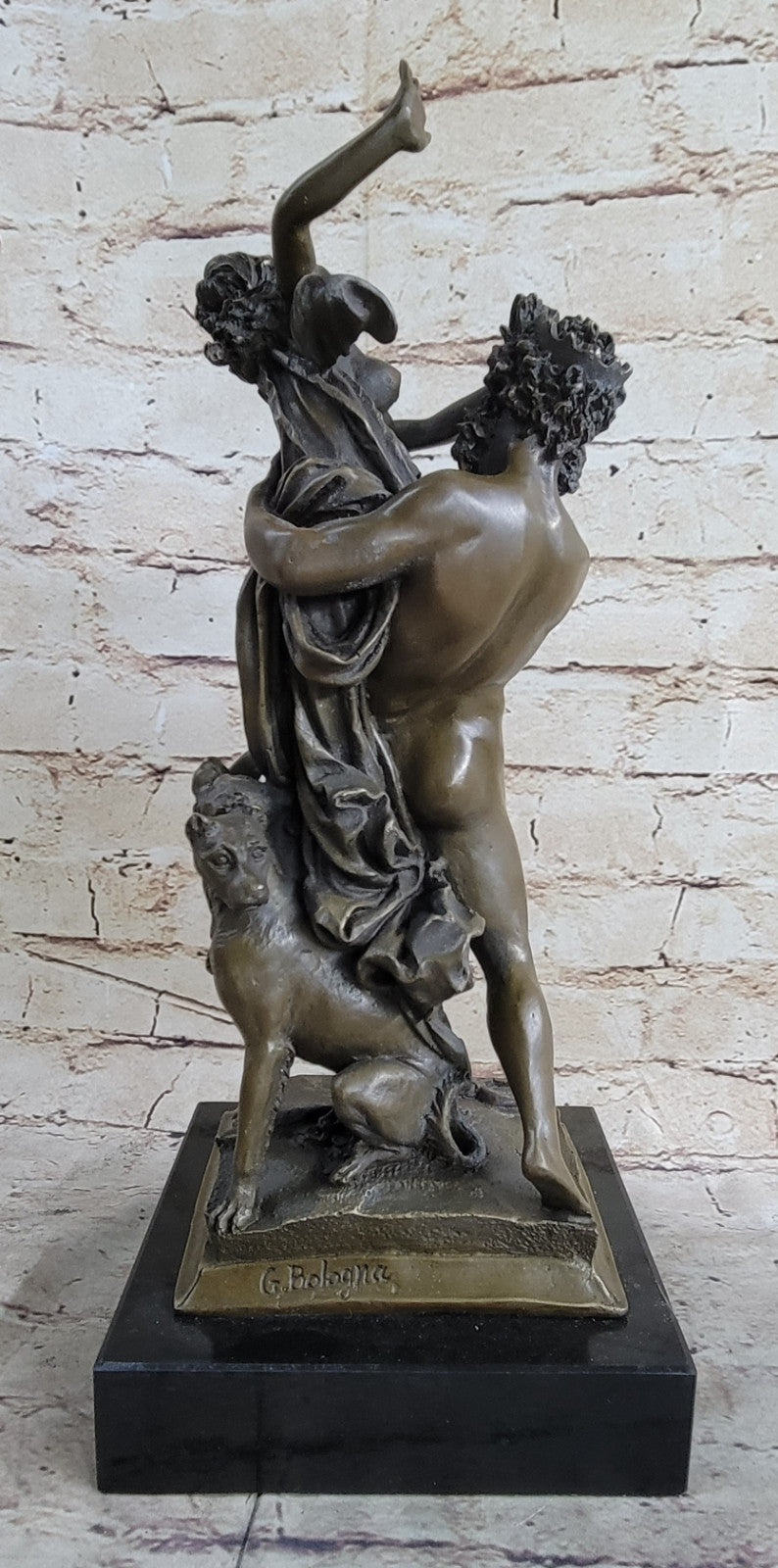 Handcrafted bronze sculpture SALE C & Persephone Hades, Of Classical