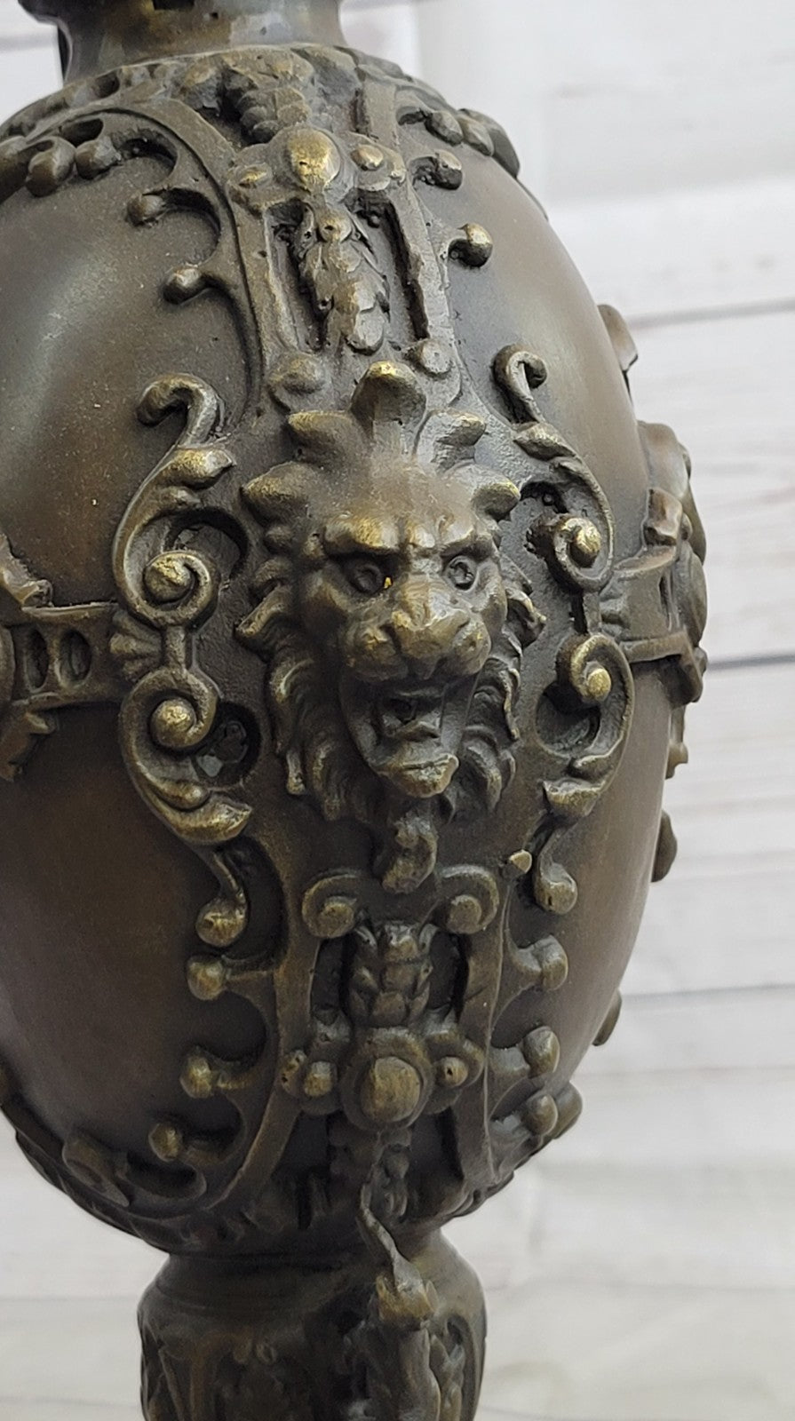 Handcrafted bronze sculpture SALE Vase Spout Decorative Elegant Figurine