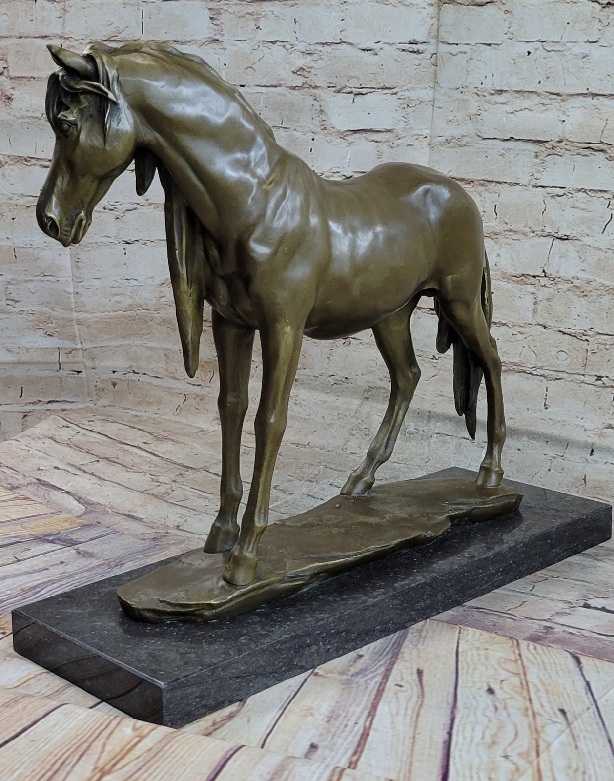 Museum Quality Classic Running Horse Bronze LTD Edition Sculpture Figurine Milo