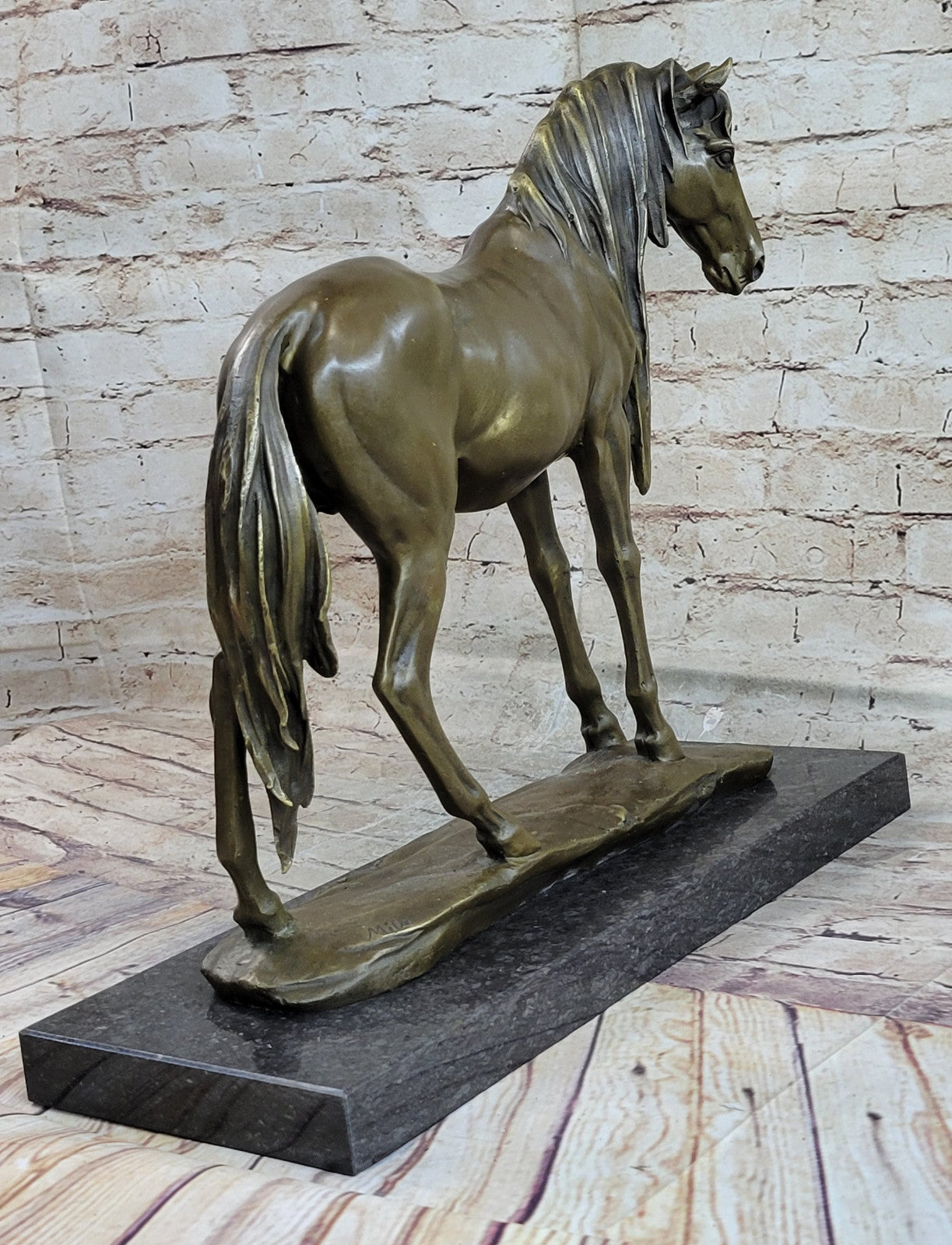 Museum Quality Classic Running Horse Bronze LTD Edition Sculpture Figurine Milo