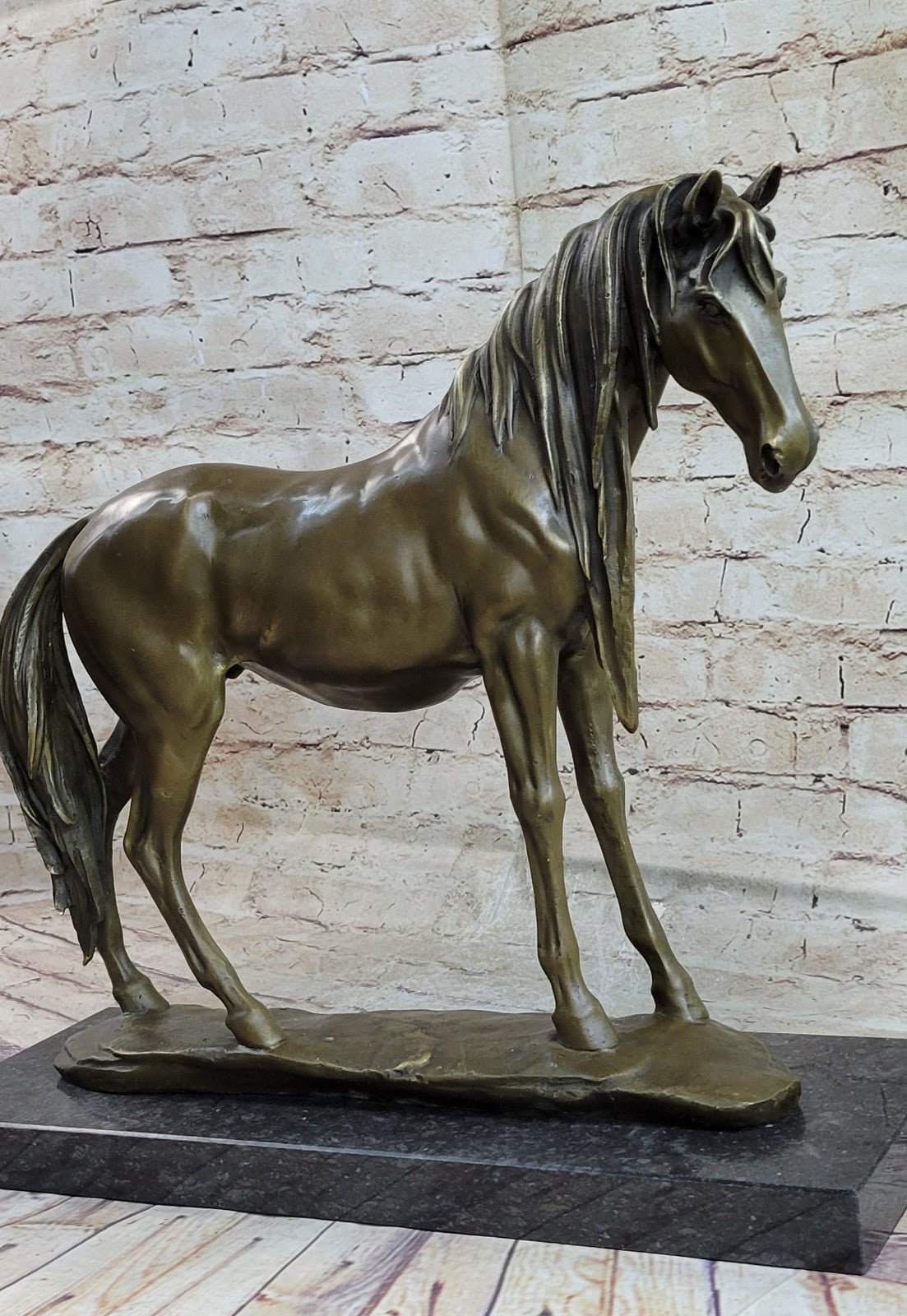 Museum Quality Classic Running Horse Bronze LTD Edition Sculpture Figurine Milo