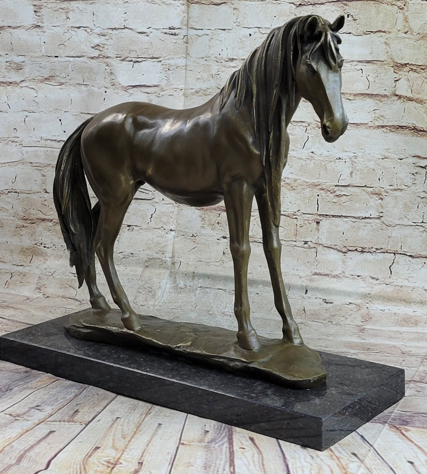 Museum Quality Classic Running Horse Bronze LTD Edition Sculpture Figurine Milo