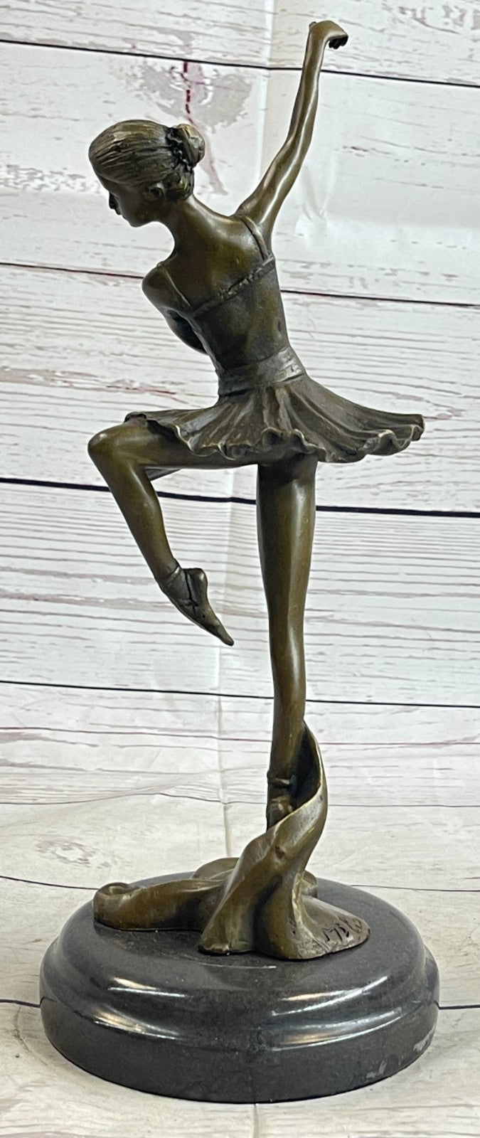 Abstract Ballerina Lost Wax By Milo Art Bronze Sculpture Statue Figurine Figure