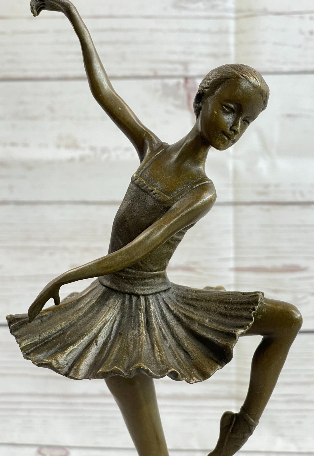 Abstract Ballerina Lost Wax By Milo Art Bronze Sculpture Statue Figurine Figure