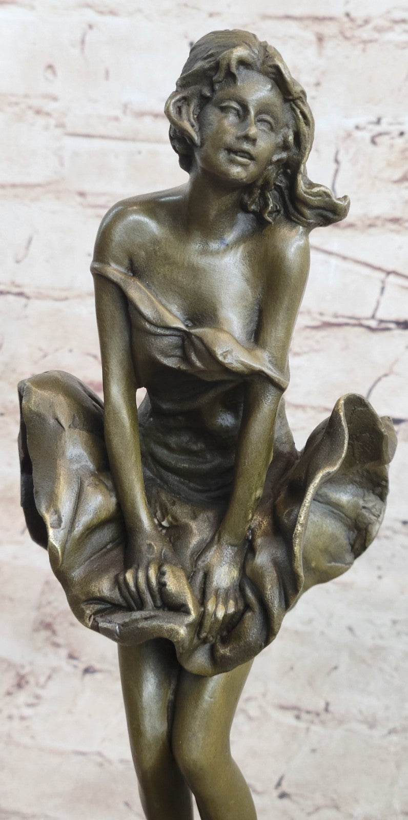 Collector Edition Famous Marylin Monroe Handcrafted by Lost Wax Method Bronze