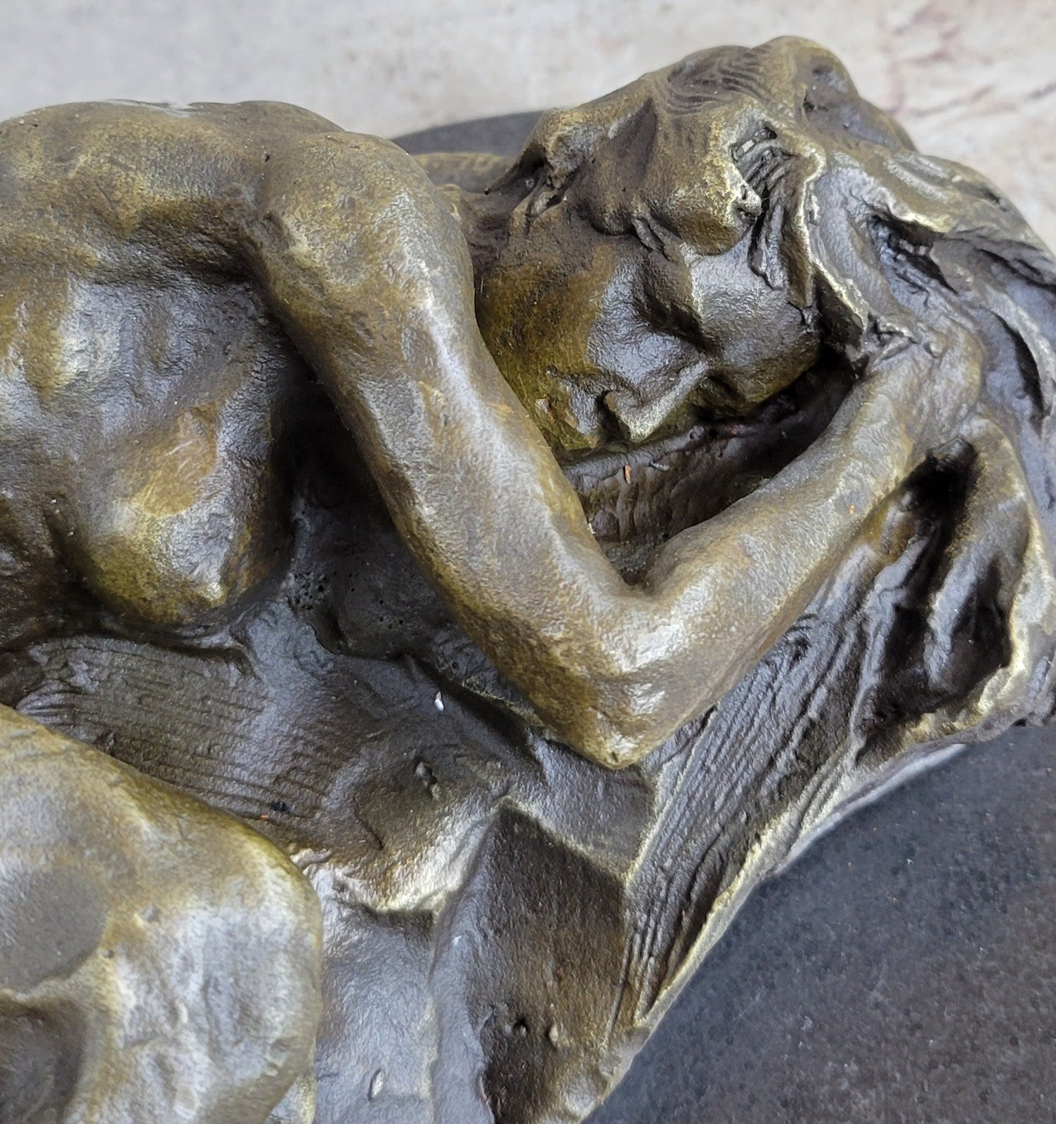 BRONZE NUDE WOMAN Girl Model Erotic Risque sculpture statue Figure Figurine