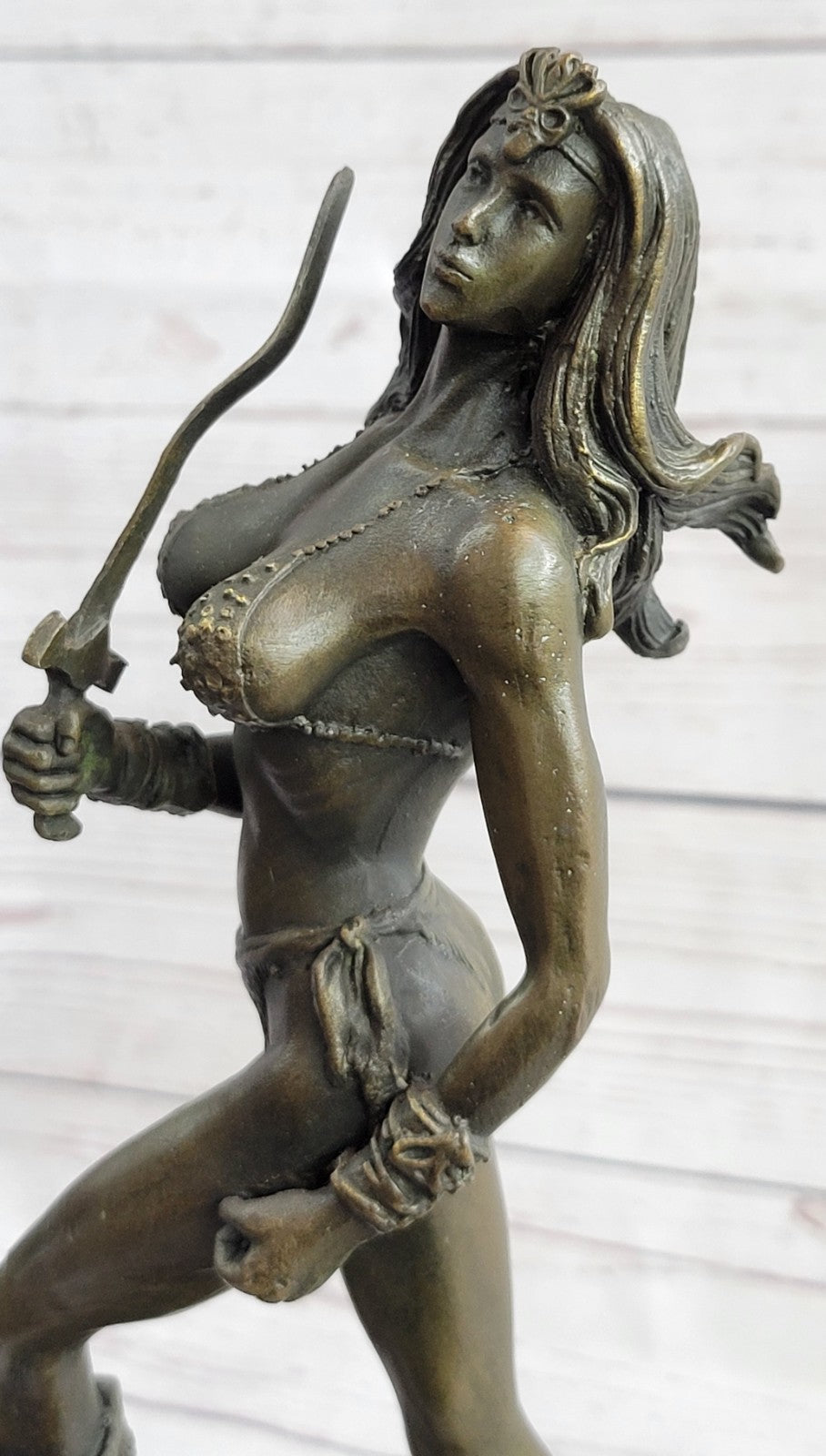 Handcrafted bronze sculpture SALE Vitaleh Aldo Artist Italian Original Signed