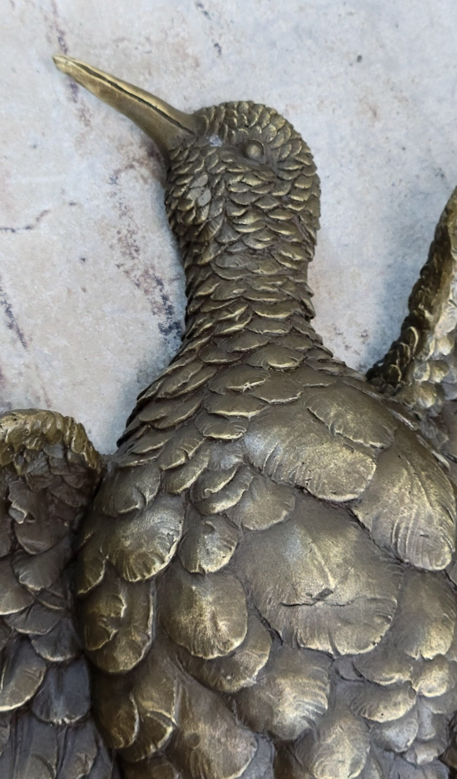 Metal Casting Bronze Eagle Statue Hawk Sculpture  Falcon Bird Decorative
