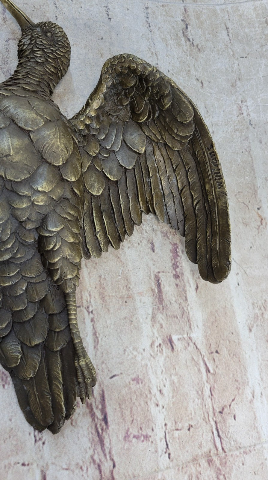 Metal Casting Bronze Eagle Statue Hawk Sculpture  Falcon Bird Decorative