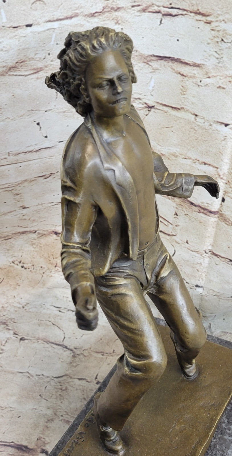 American Icon Michael Jackson Trophy Bronze Singer Memorabilia Sculpture Figure