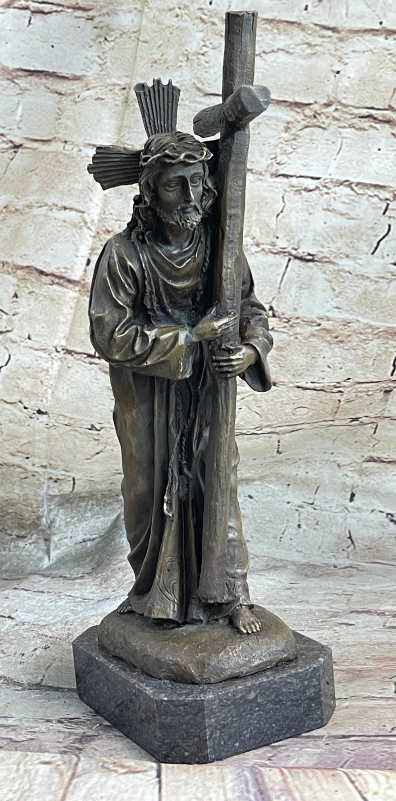 Handcrafted bronze sculpture SALE Original Milo Jesus Christ Stations Of Church