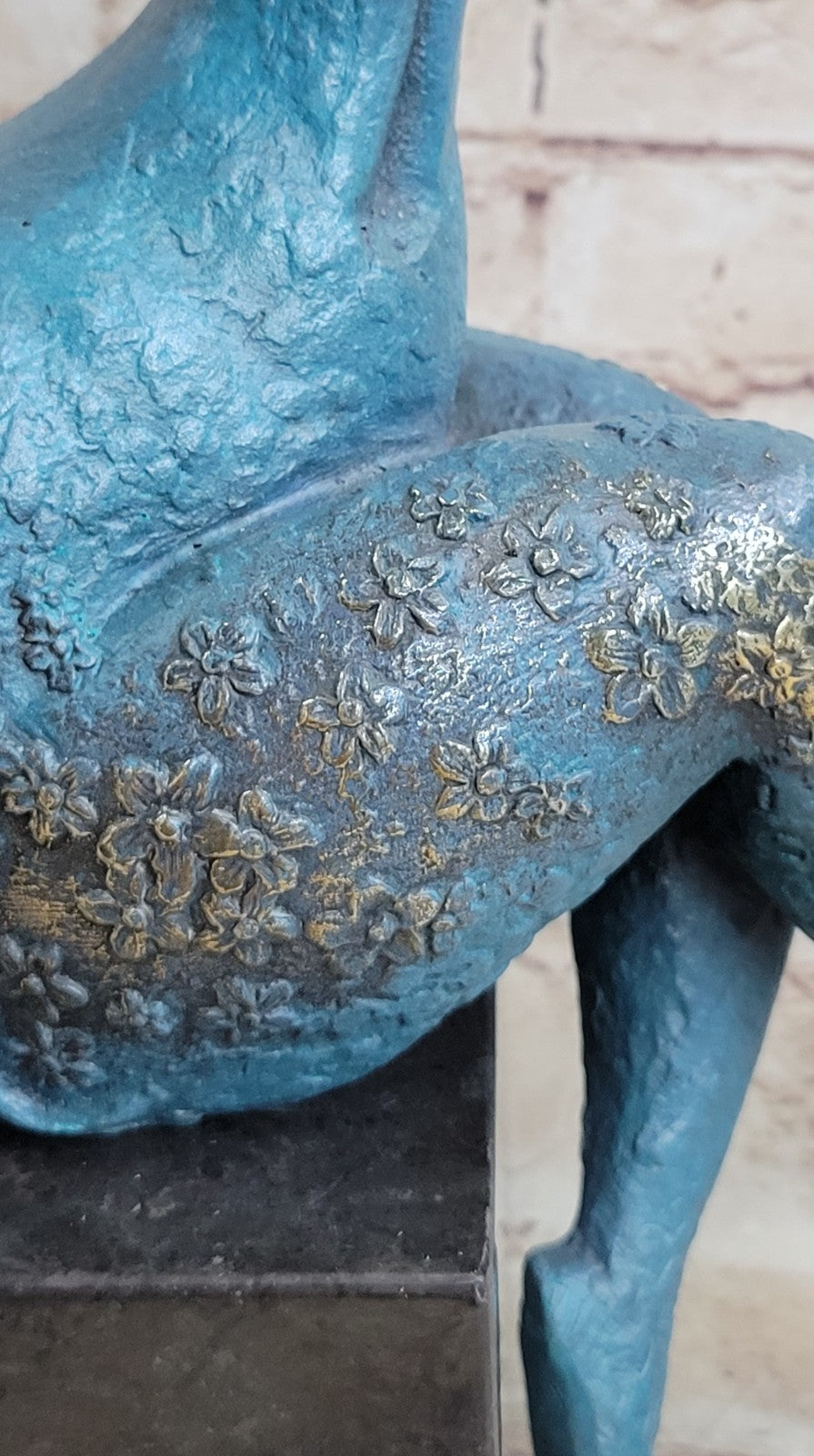 ABSTRACT SOLID BRONZE*DANCER*SCULPTURE FRENCH MILO MID CENTURY MODERNIST SALE
