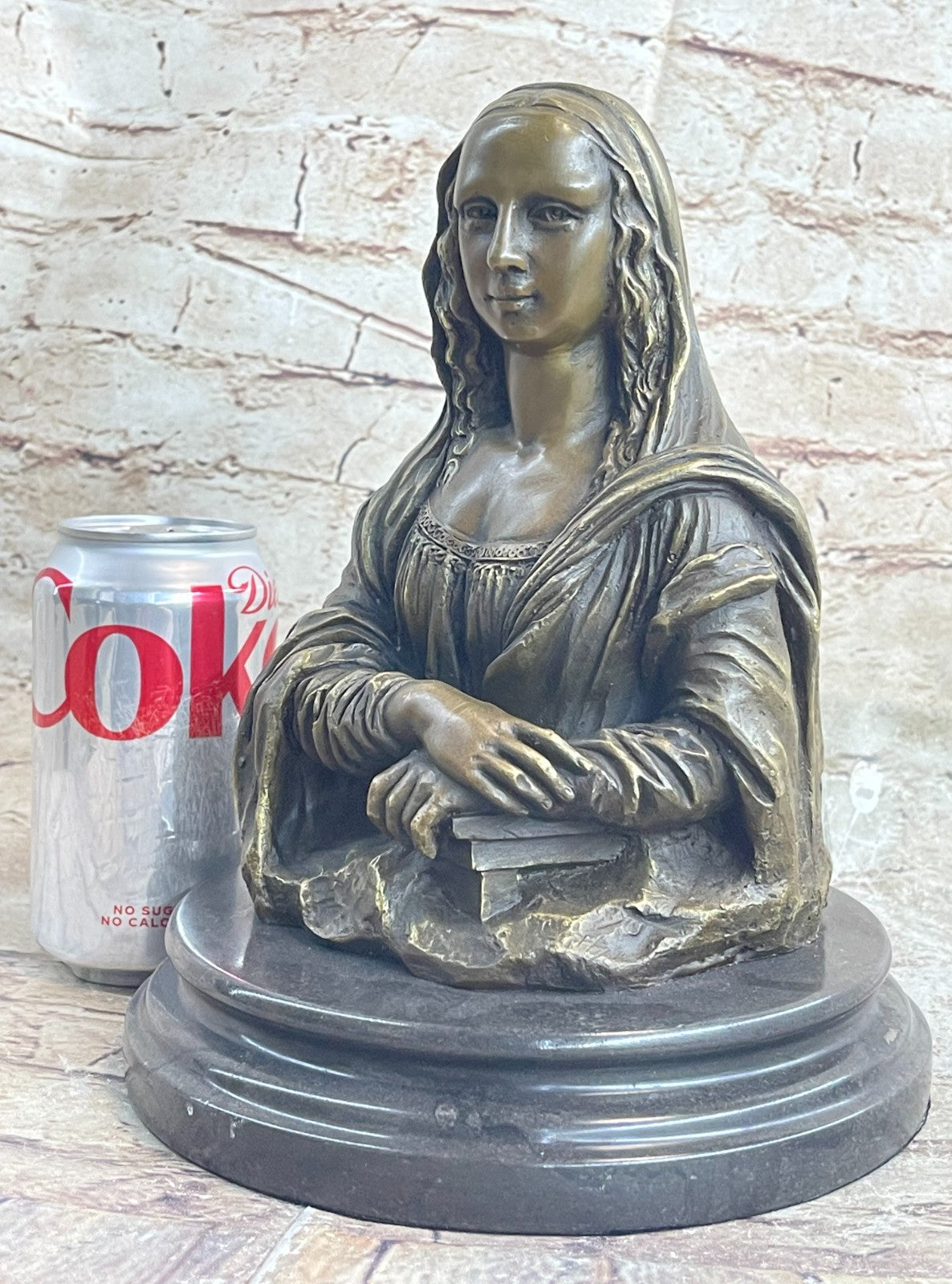 Handcrafted bronze sculpture SALE Leona By Lisa Mona Painting Famous / Art Sale