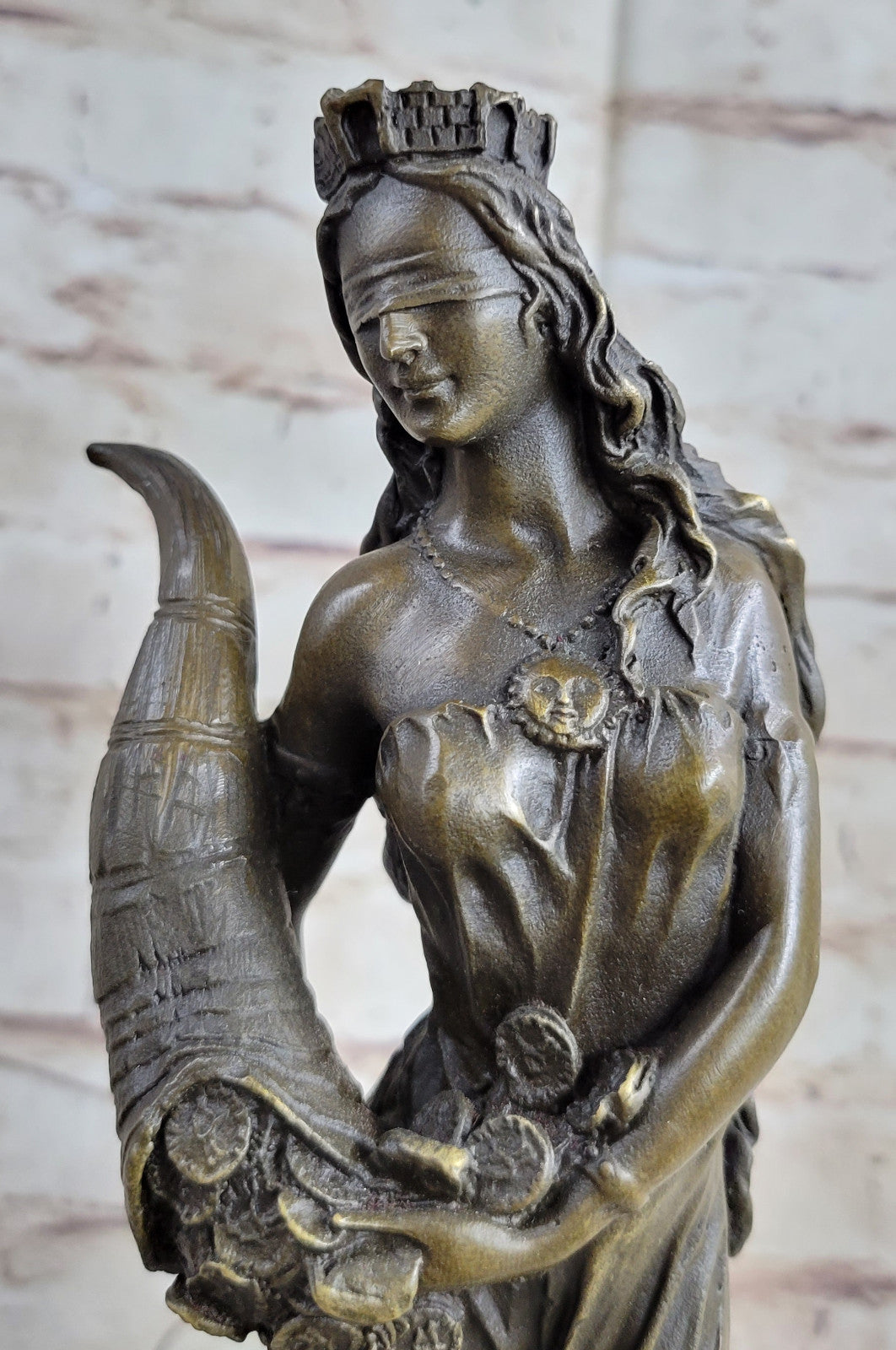 Bronze Sculpture Guardian Angel Bas Relief Protector Religious Belief Statue Dec