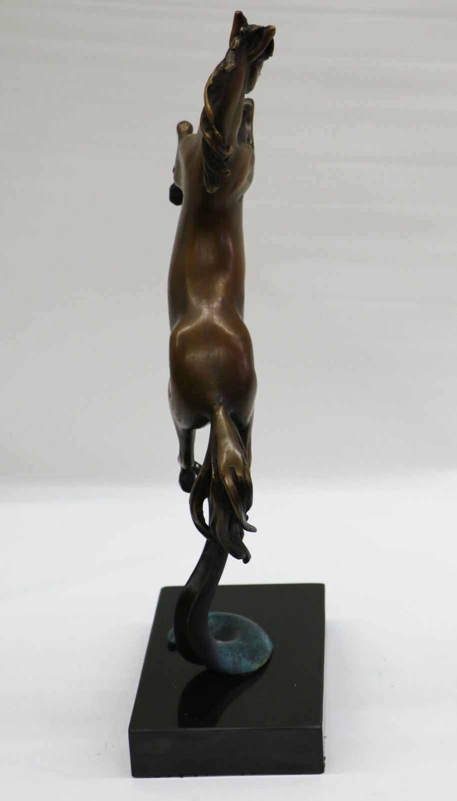 Horse Collectibles Metal Rearing Bronze Wild Sculptures Pony Art Equine Deal