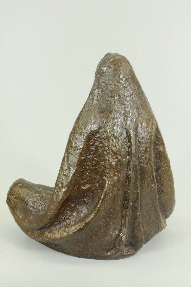 Handcrafted bronze sculpture SALE Elder Wise American Native Original Signed Upd