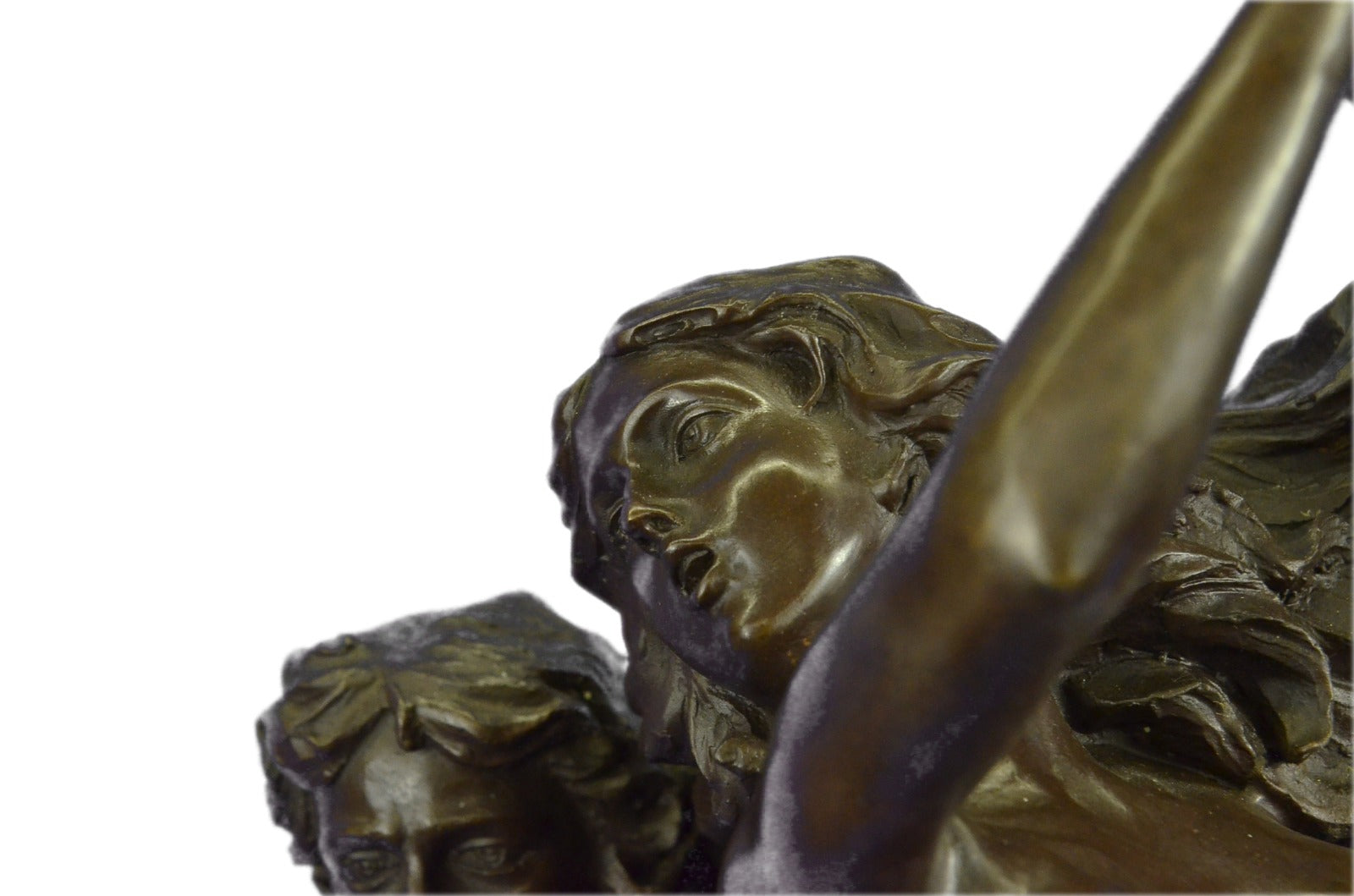 Extra Large 75 LBS Apollo and Daphne Mythical Greek Mythology Bronze Sculpture