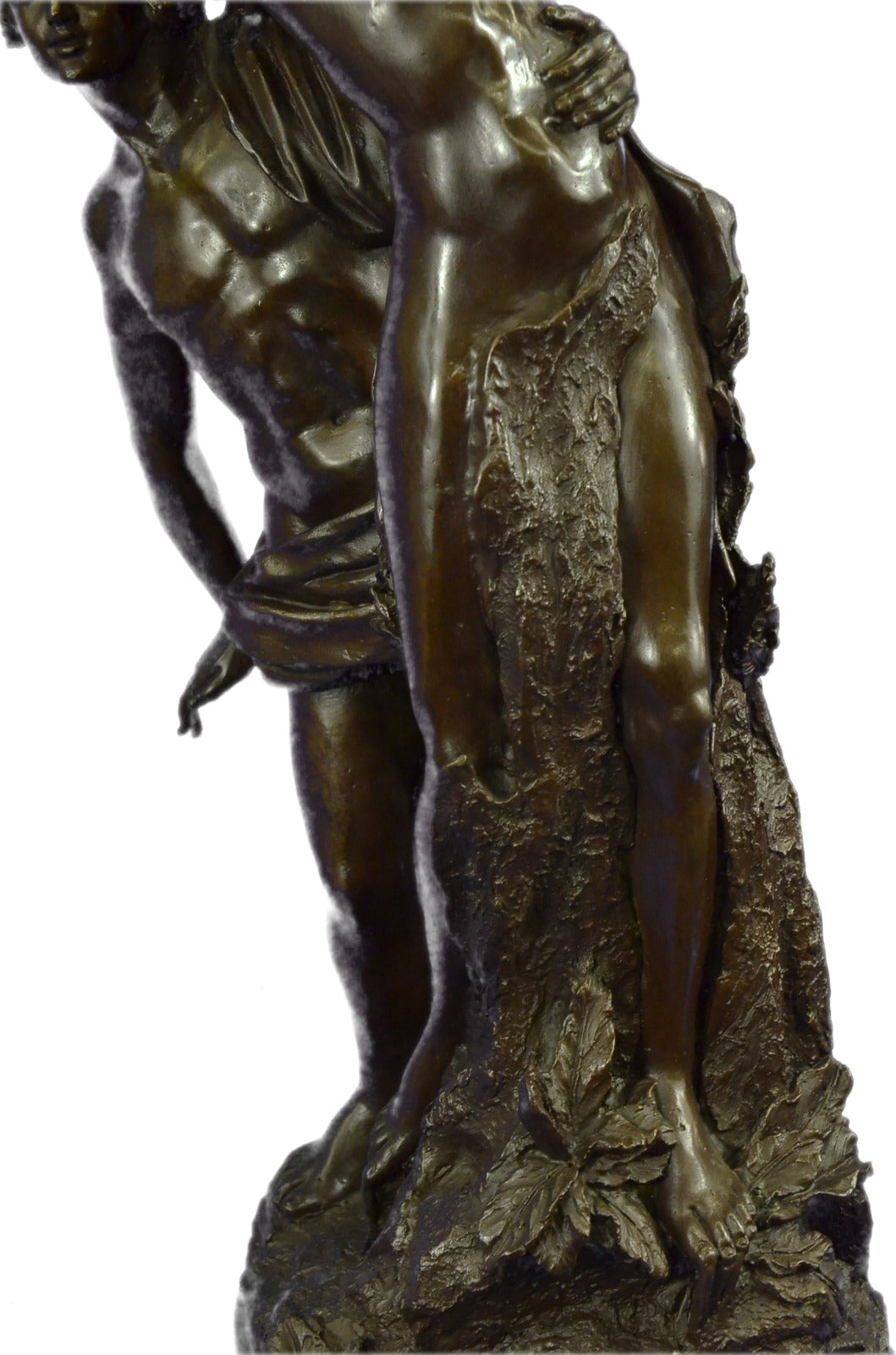Extra Large 75 LBS Apollo and Daphne Mythical Greek Mythology Bronze Sculpture