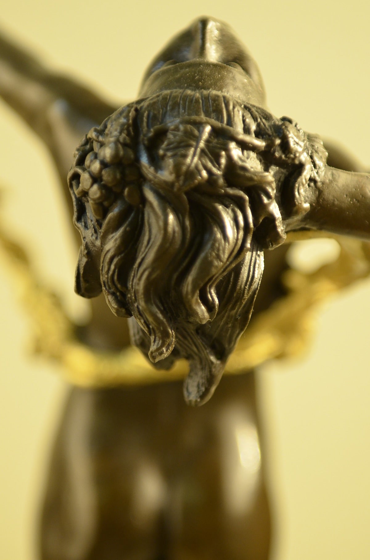 CURVACEOUS, ART DECOR, "THE VINE "SIGNED BRONZE STATUE FIGURINE FIGURE HOT CAST