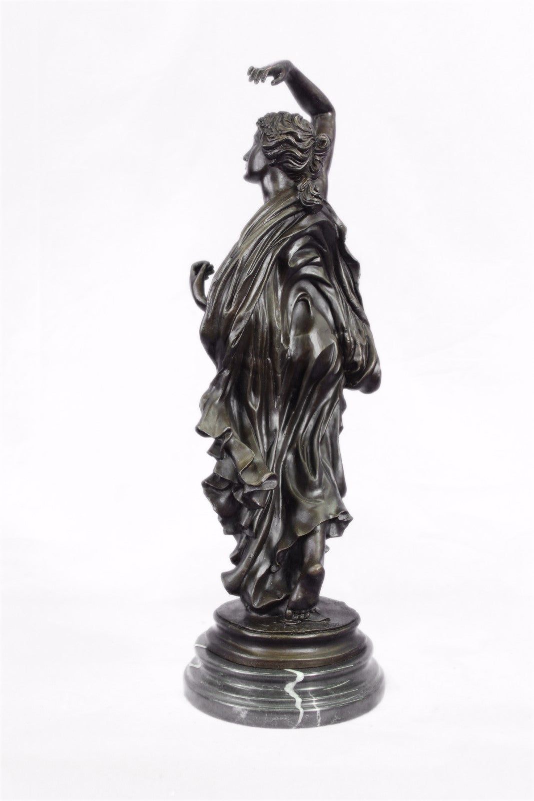 Handcrafted bronze sculpture SALE Nymph Woman Nude Large Vitaleh Aldo Original