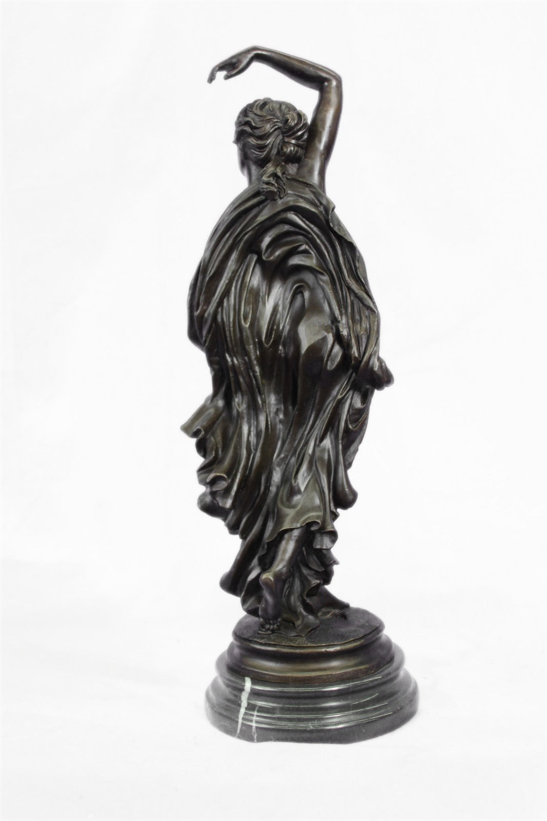 Handcrafted bronze sculpture SALE Nymph Woman Nude Large Vitaleh Aldo Original