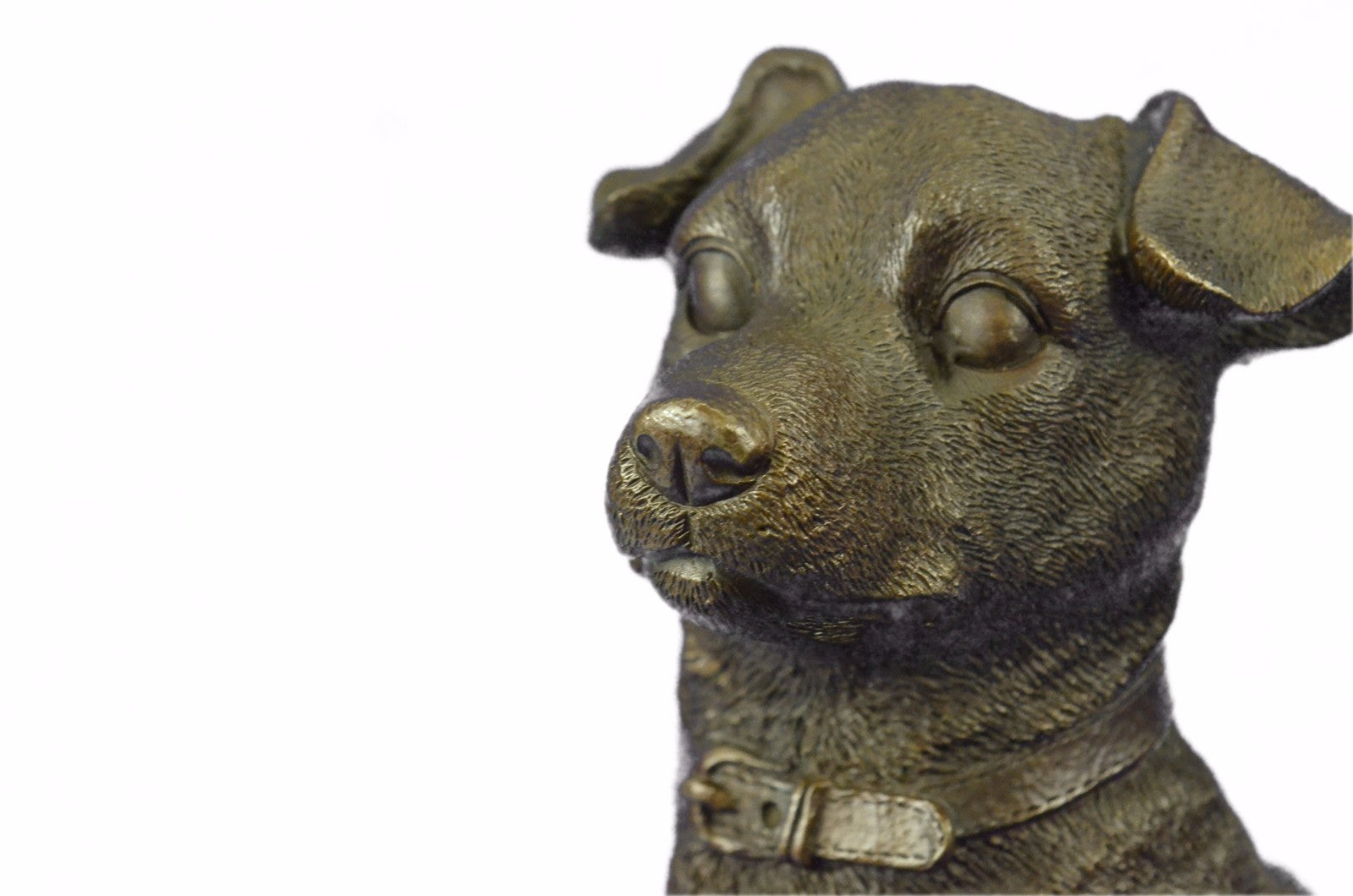 Art Deco Jack Russell Hot Cast Hand Made Museum Quality Bronze Statue Artwork