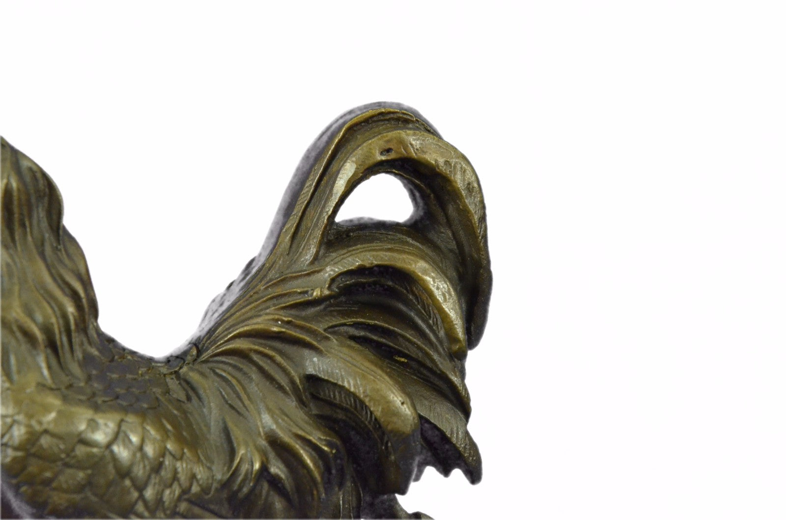 Art Deco Signed Original Milo Rooster Farm/Home Decoration Bronze Sculpture