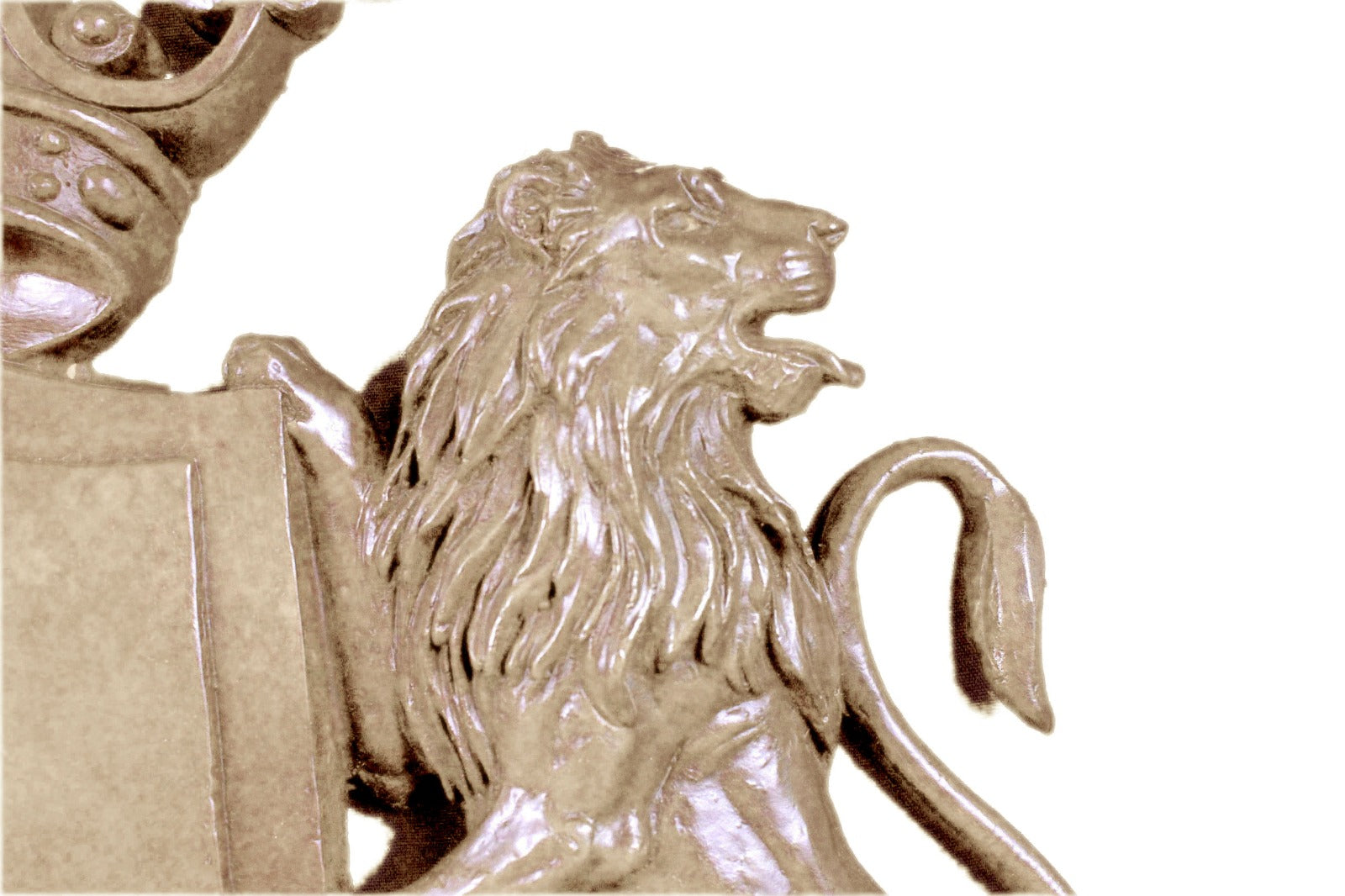 Handcrafted bronze sculpture SALE Behind Power Crest Traditional Canova Signed