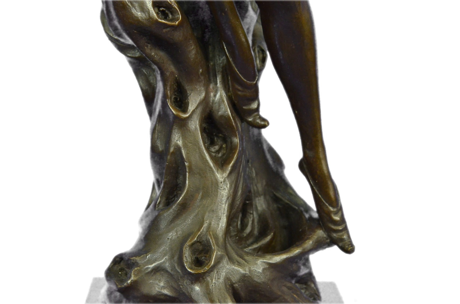 Bronze decor collectible sculpture Fairy / Mythical Signed Large Forest Fairy