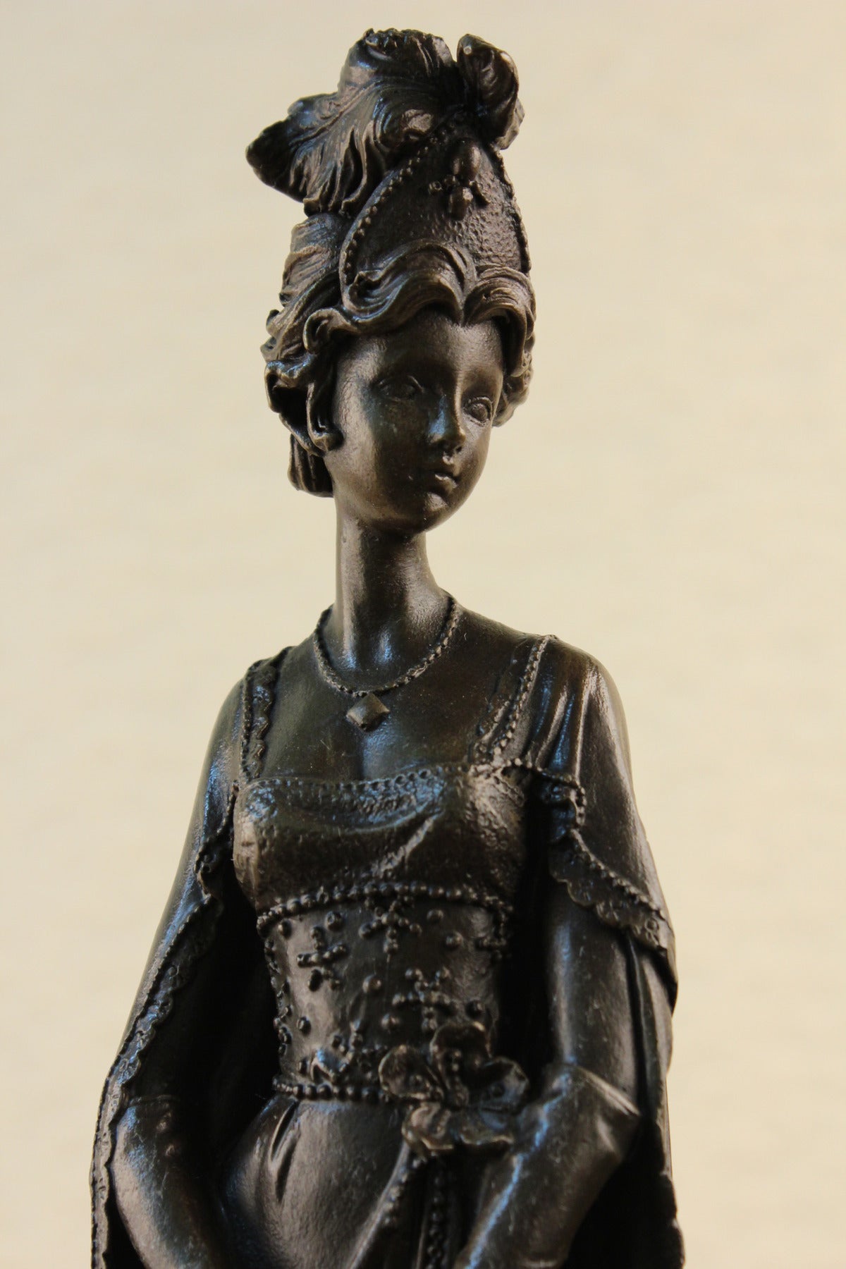 Handcrafted bronze sculpture SALE Deco Garden In Princess Royal Signed