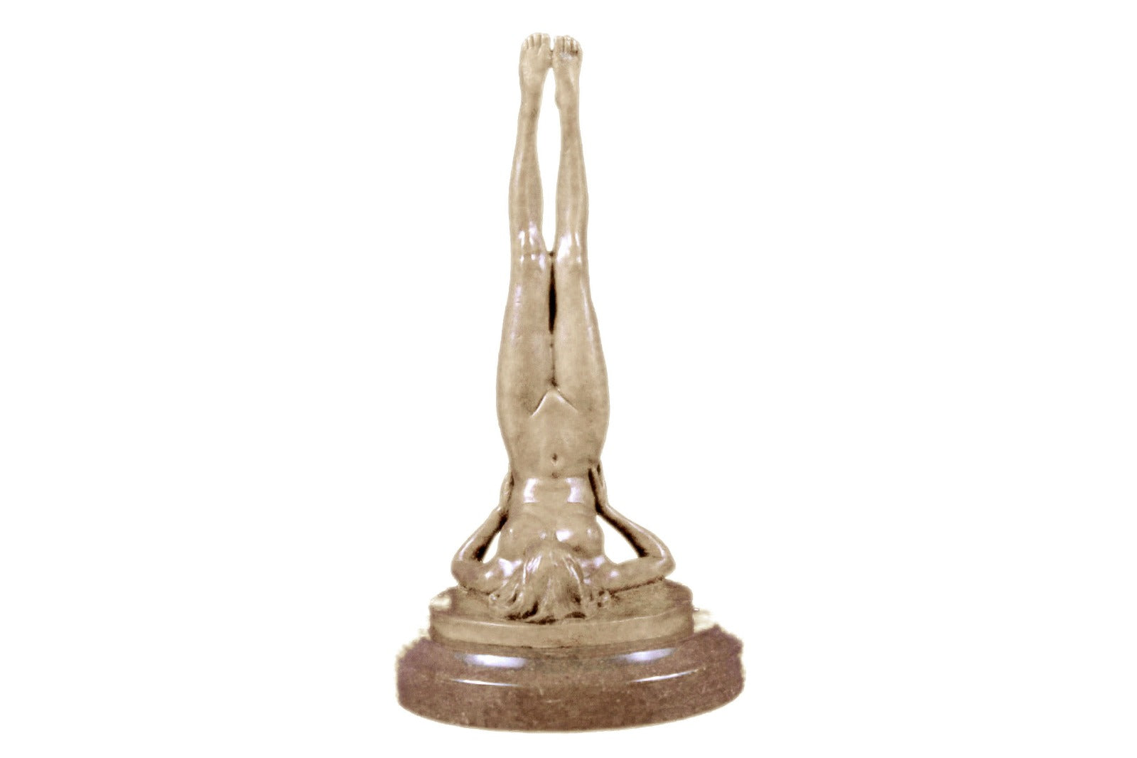 Handcrafted bronze sculpture SALE Lady Nude Delore Pasquale Original Signed *