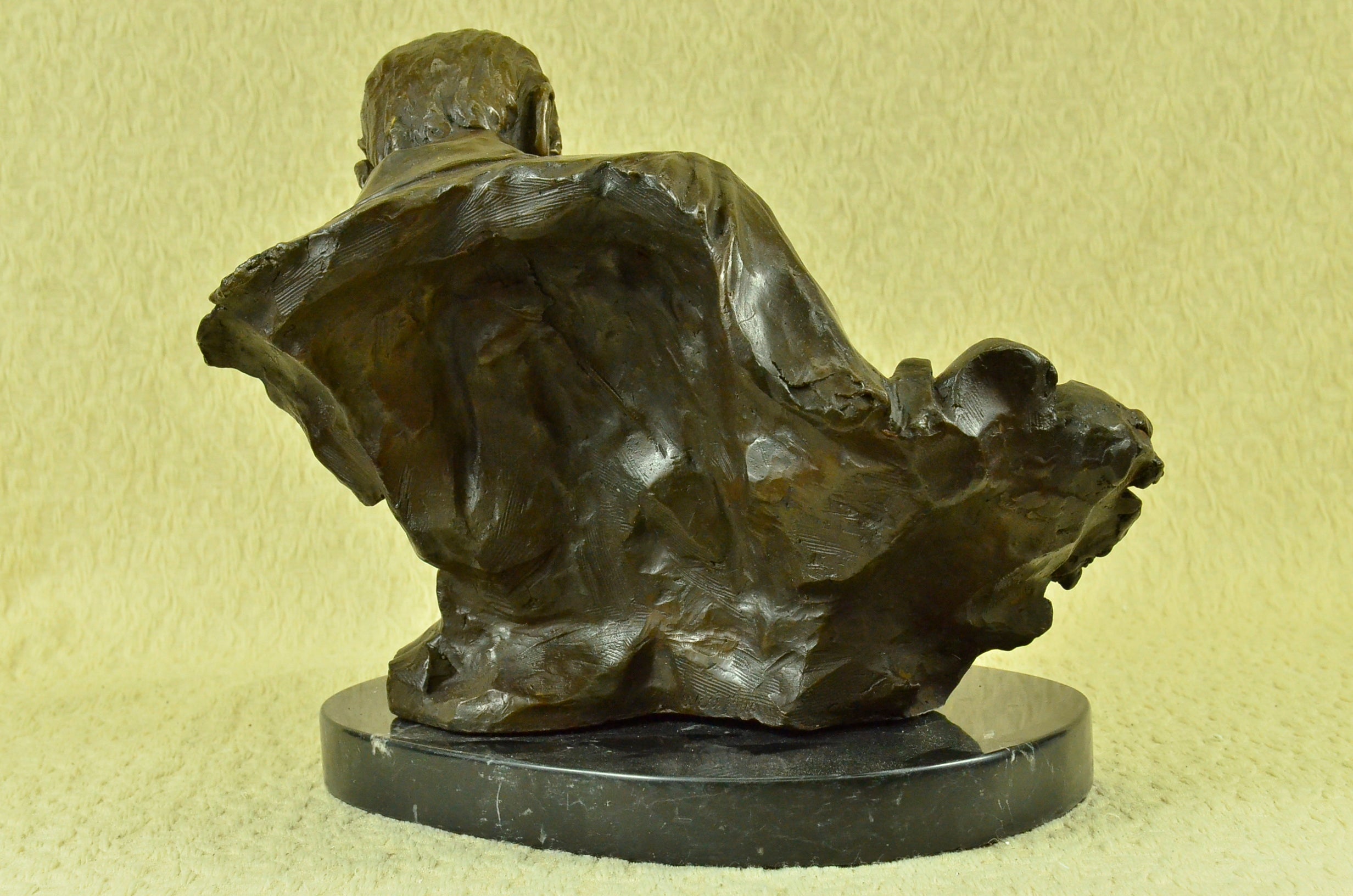 Limited Edition Rhett Butler and Scarlett O`hera Bronze Sculpture Marble Base