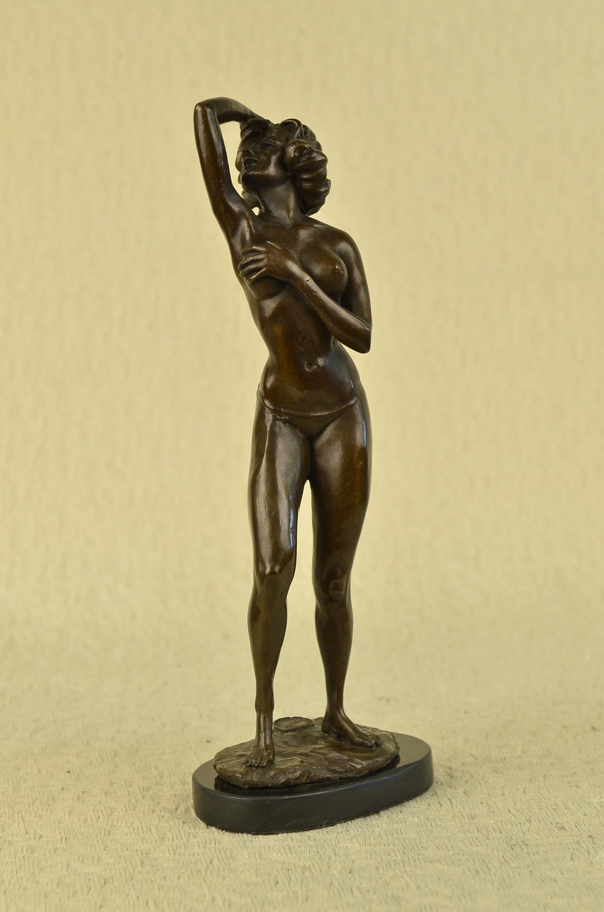 Handcrafted bronze sculpture SALE Erot Delore By Stripper Nude Detailed Highly
