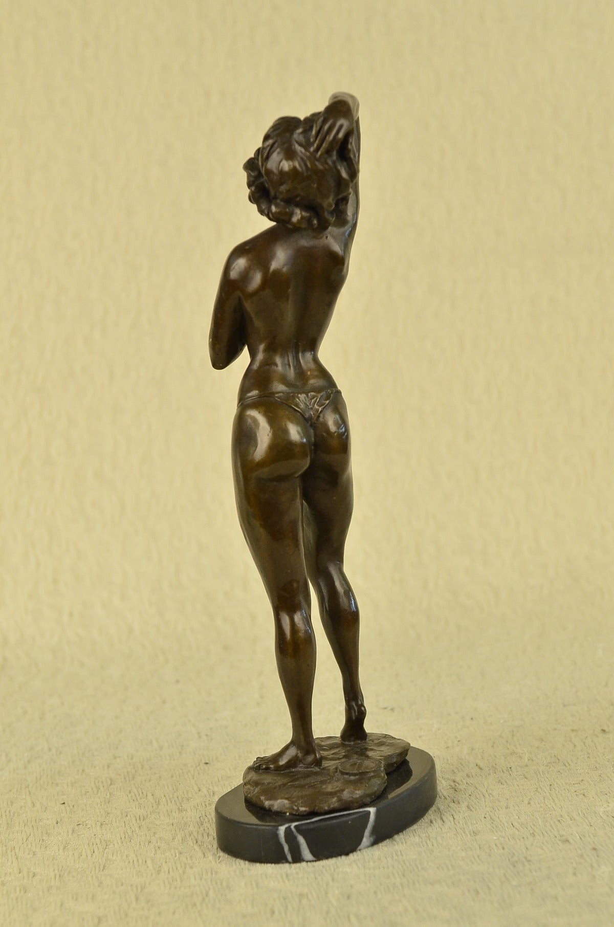 Handcrafted bronze sculpture SALE Erot Delore By Stripper Nude Detailed Highly